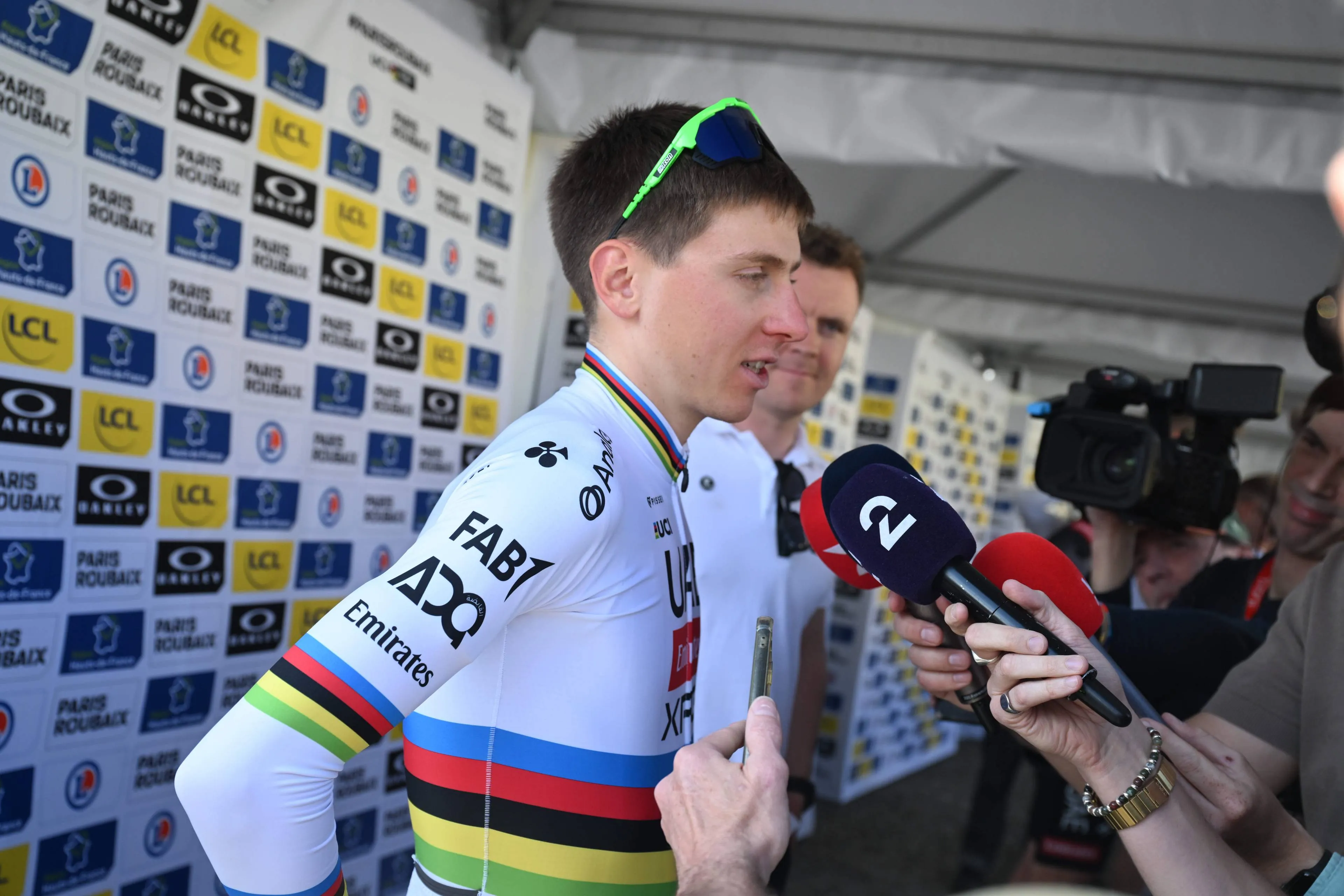 Tadej Pogacar ready for Roubaix title challenge: "I want to do this and I can dream of the 5 monuments"