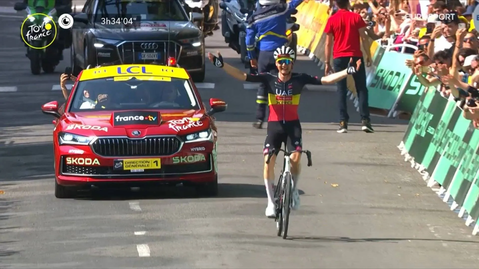UAE keeps Tour de France success on a roll - Tim Wellens takes glorious breakaway in Carcassonne