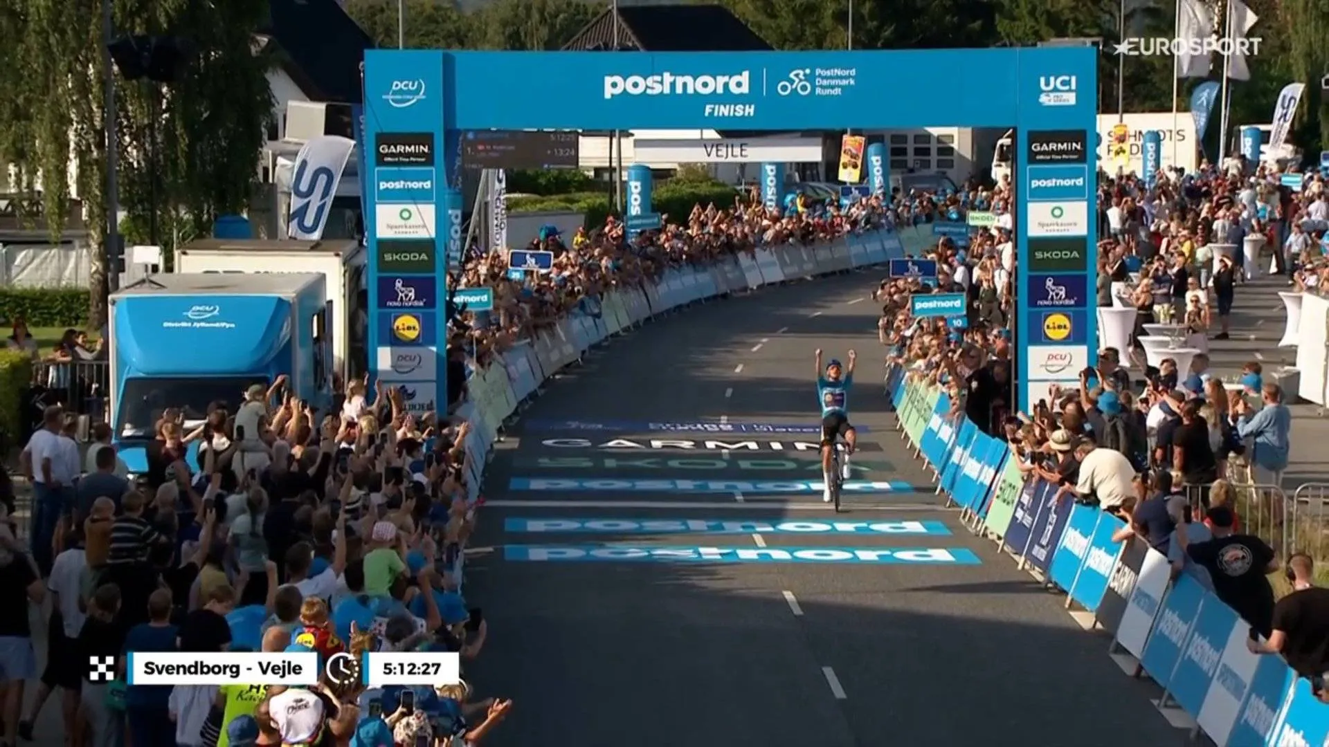 Mads Pedersen brilha e bisa ao vencer a 4ª etapa da Volta à Dinamarca 2025