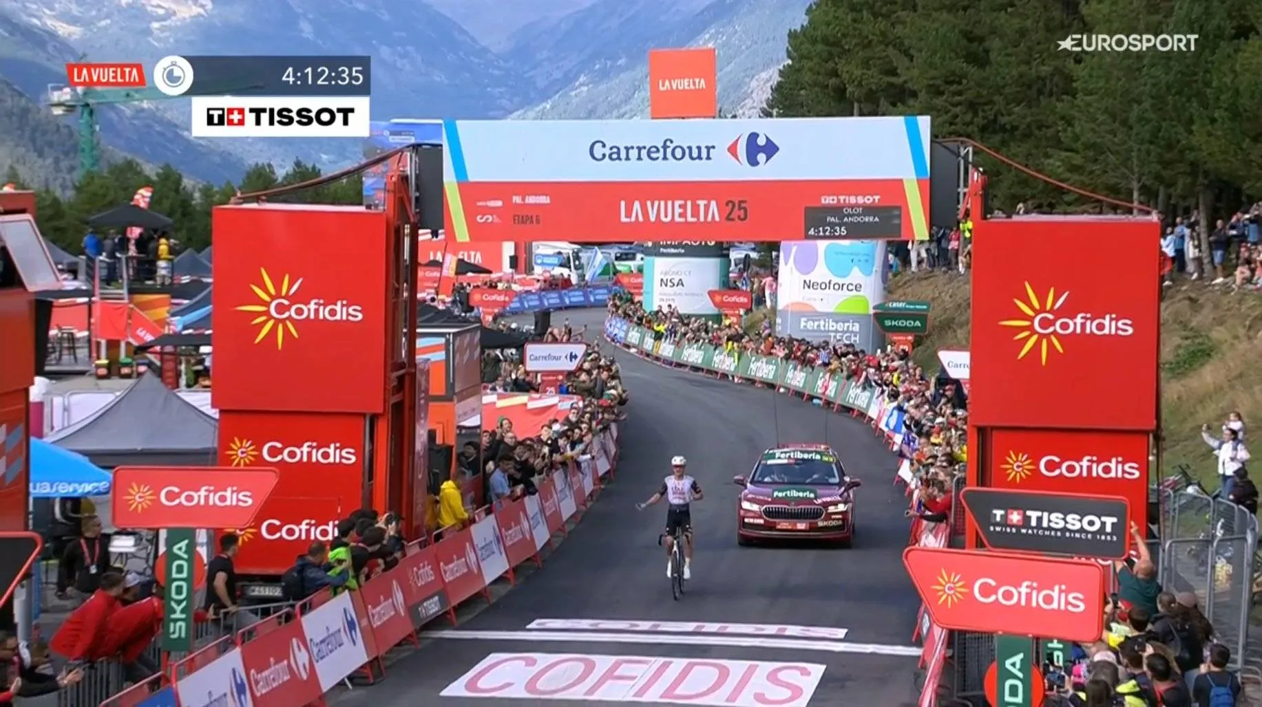 Jay Vine vence isolado 6ª etapa da Vuelta. Temos novo líder, João Almeida foi o mais forte no grupo dos favoritos e Ayuso fora da luta pela geral