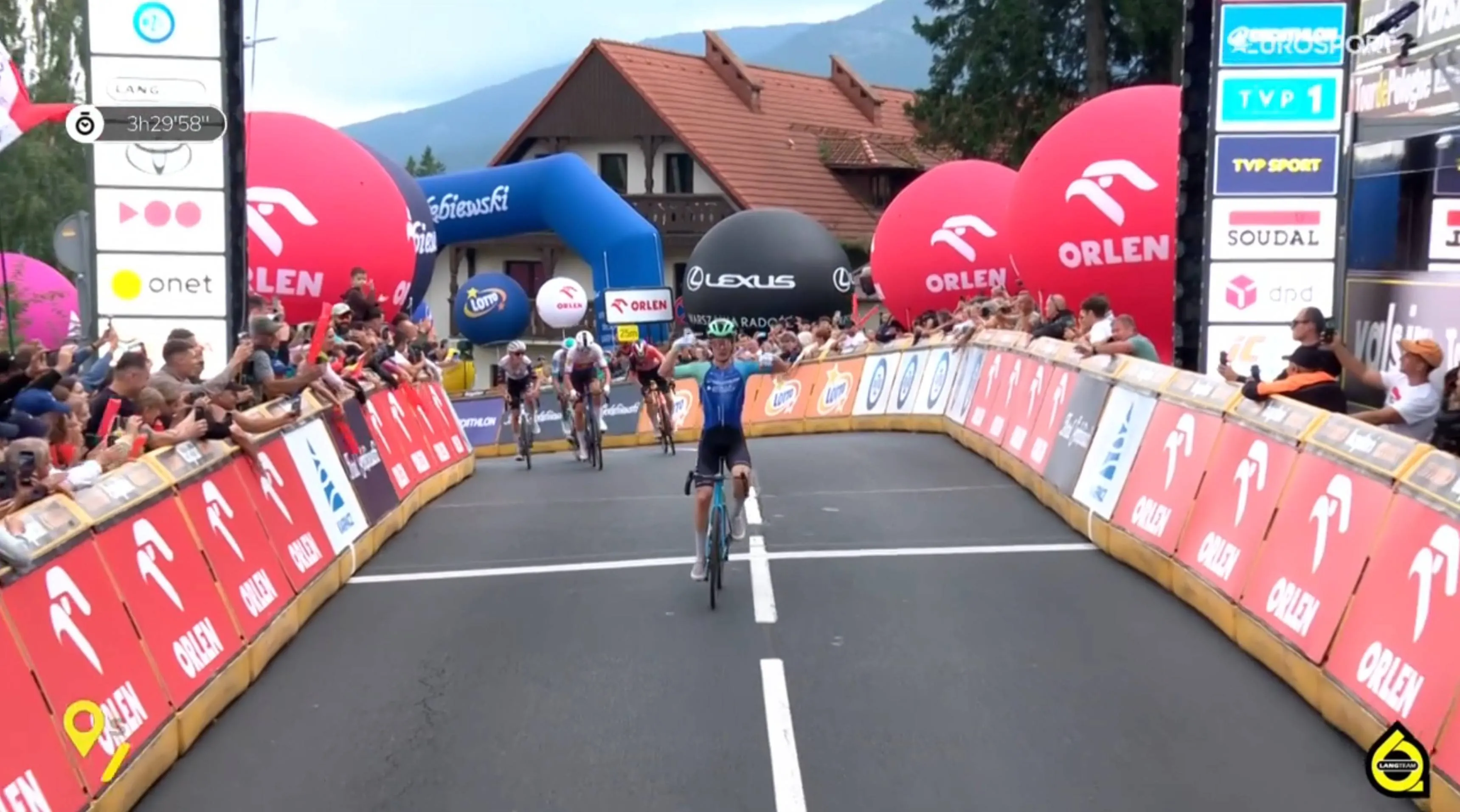 Paul Lapeira wins stage 2 at Tour de Pologne; Vacek places themselve as main favourite to win GC