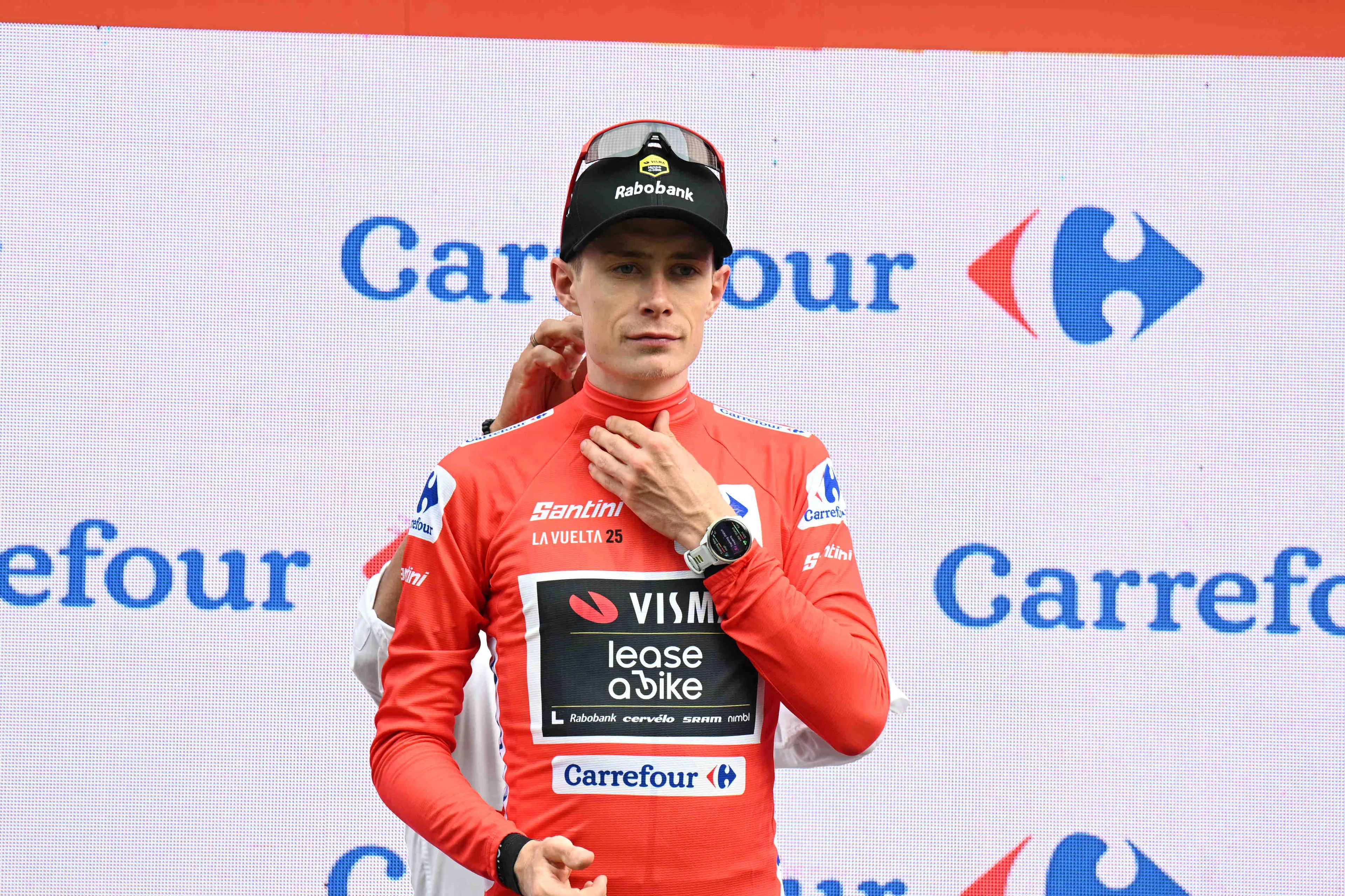 "I’ve never done 55kph average on a time trial before" - Jonas Vingegaard impresses himself despite time loss to Almeida on La Vuelta stage 18