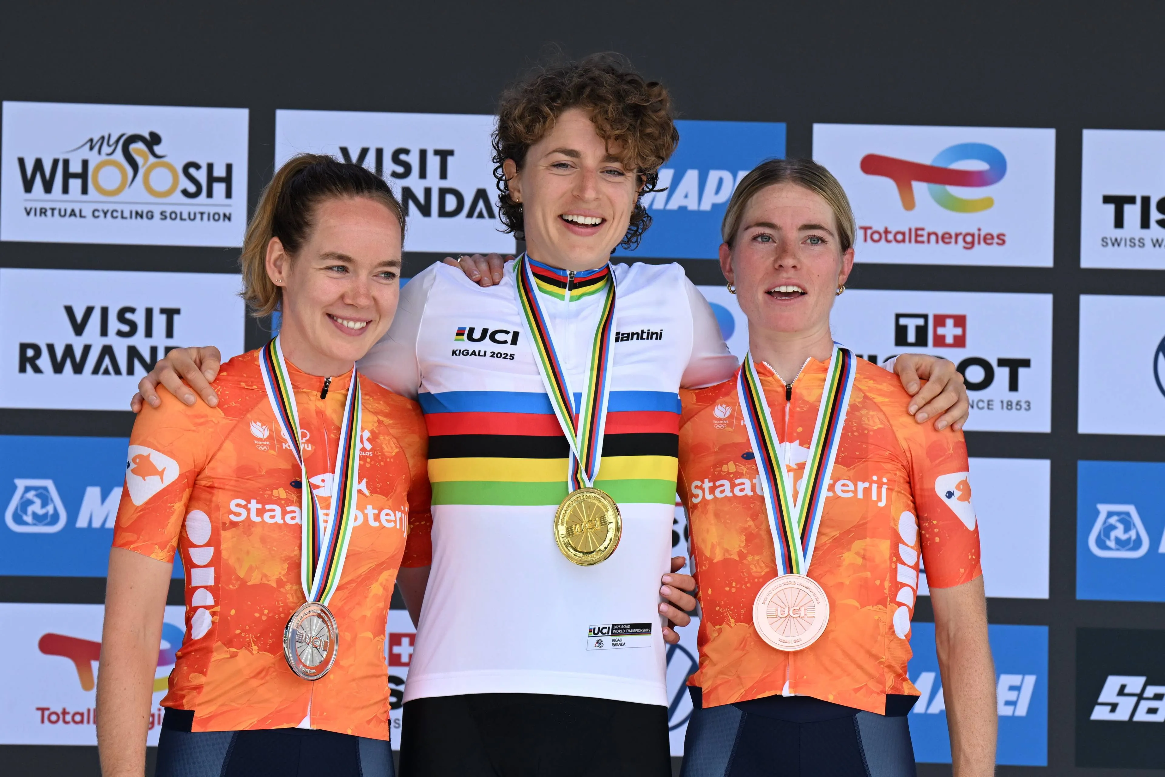 Demi Vollering, Marlen Reusser, Anna van der Breggen