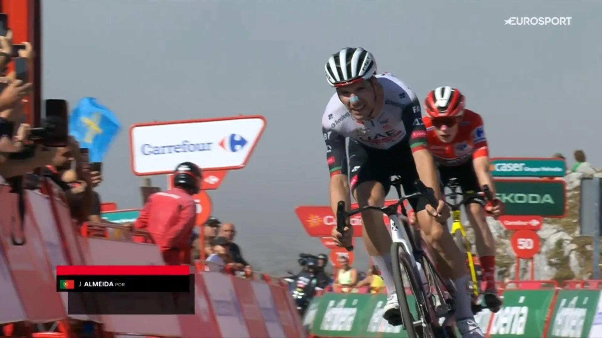 "I'm a bit sorry for my teammates that I couldn't finish it off today" - Jonas Vingegaard