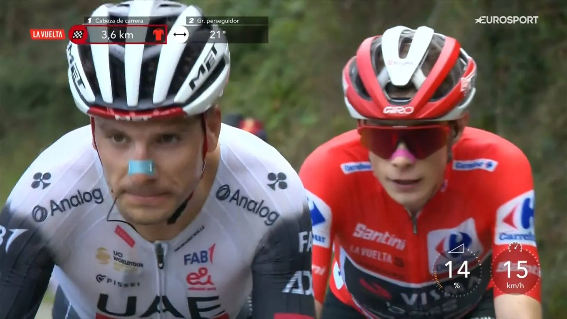 "I was waiting for an attack anytime" - João Almeida surprised with Jonas Vingegaard's conservativism in Angliru showdown