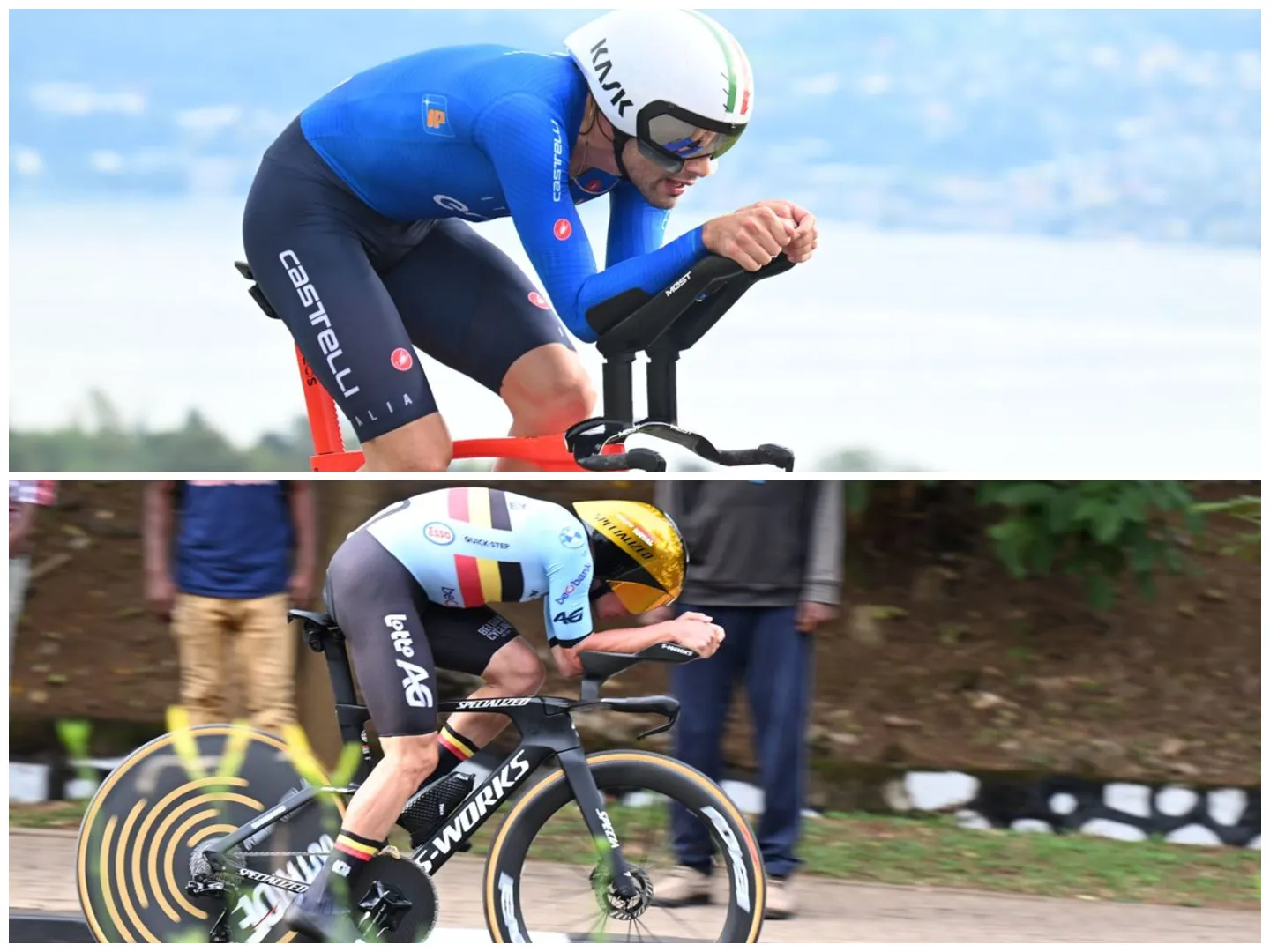 Antevisão, perfil, percurso e favoritos para o CRI masculino do Campeonato da Europa 2025 - Evenepoel contra os pesos pesados Ganna e Tarling, num percurso ventoso