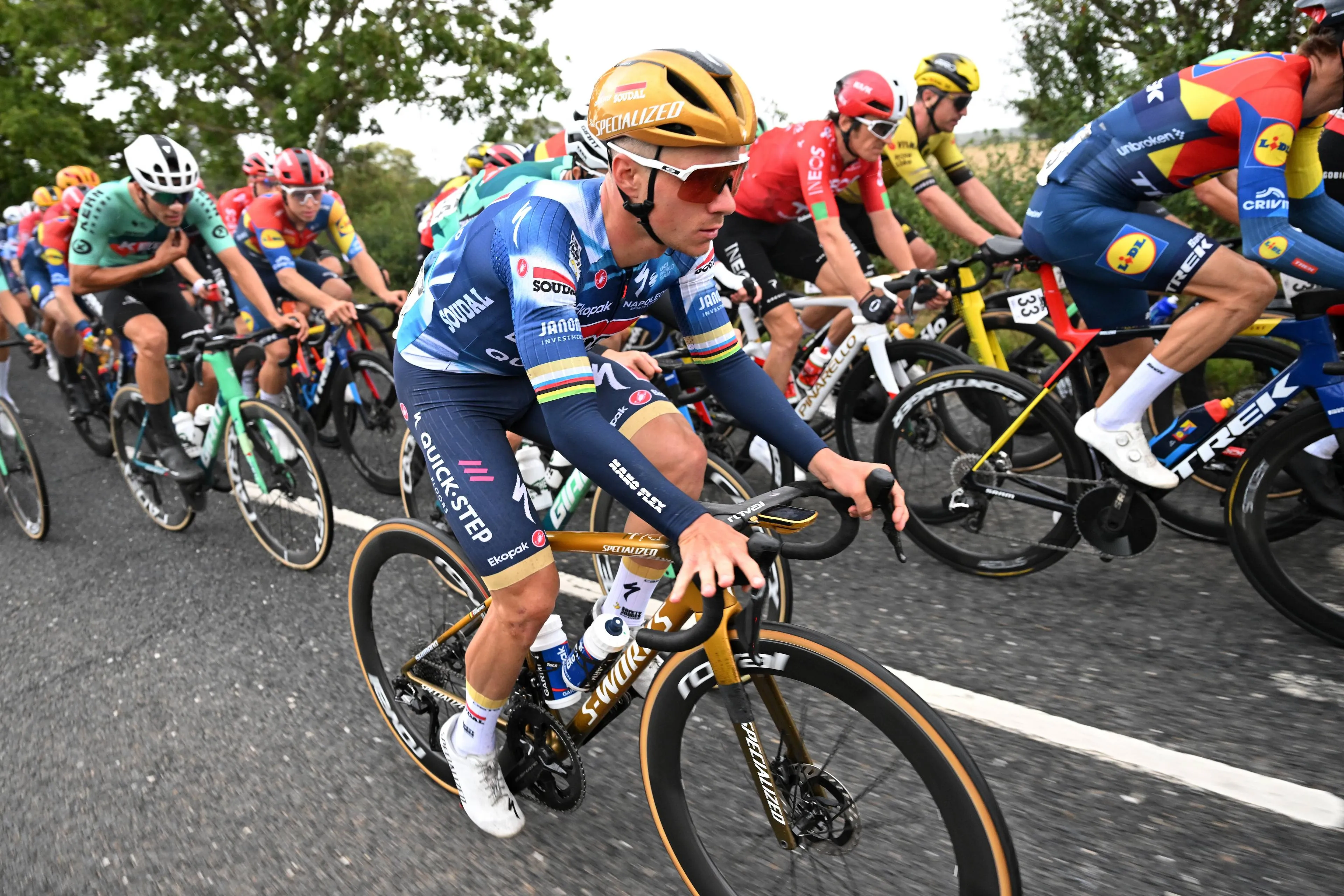 "Remco sente que está de volta ao bom caminho" - Evenepoel quer ser bem sucedido no Campeonato do Mundo depois da Volta à Grã-Bretanha