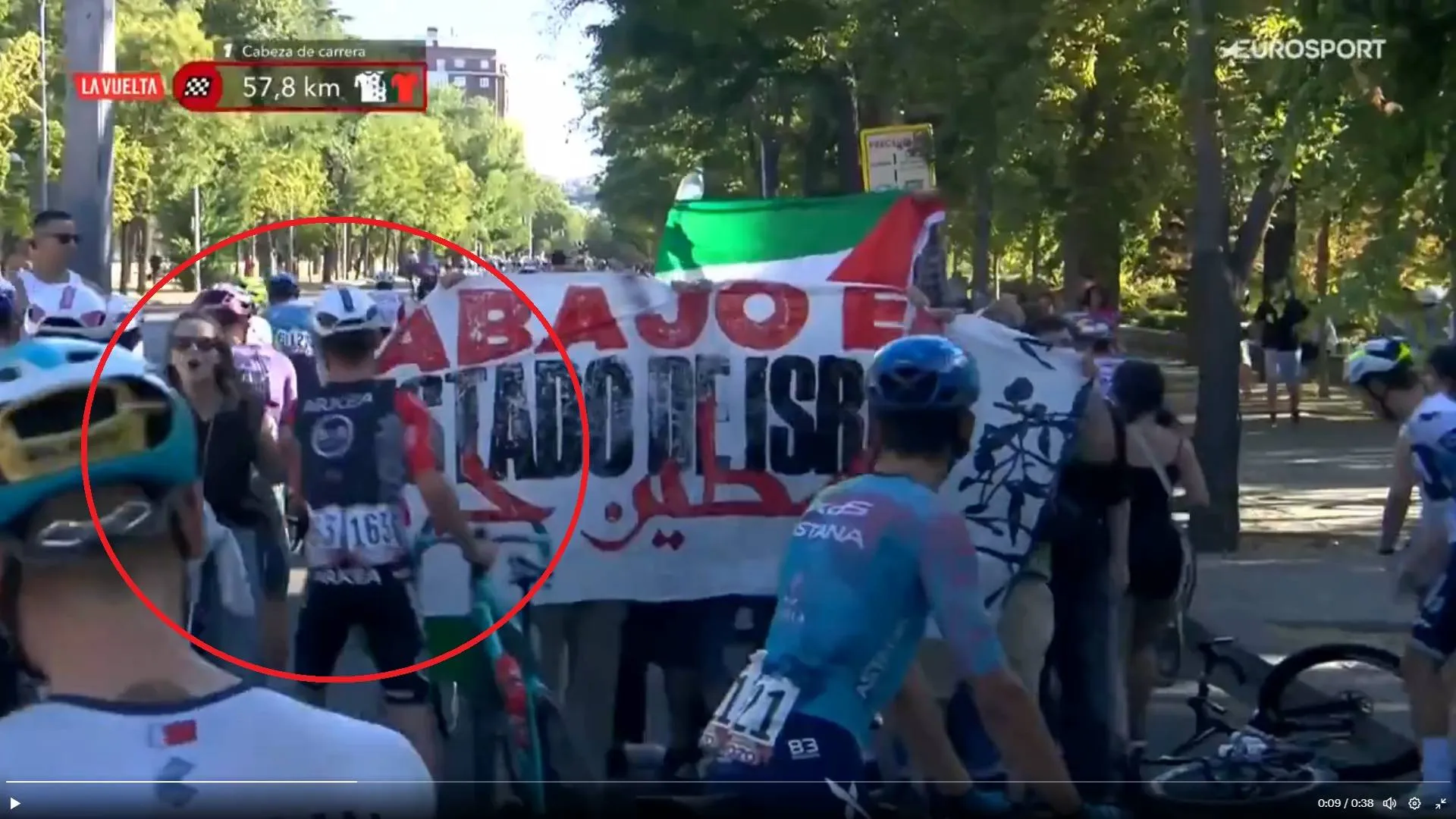 Medical Report & Withdrawals 2025 Vuelta a Espana: Update Stage 21 - Arkea rider pushed into altercation with protestors