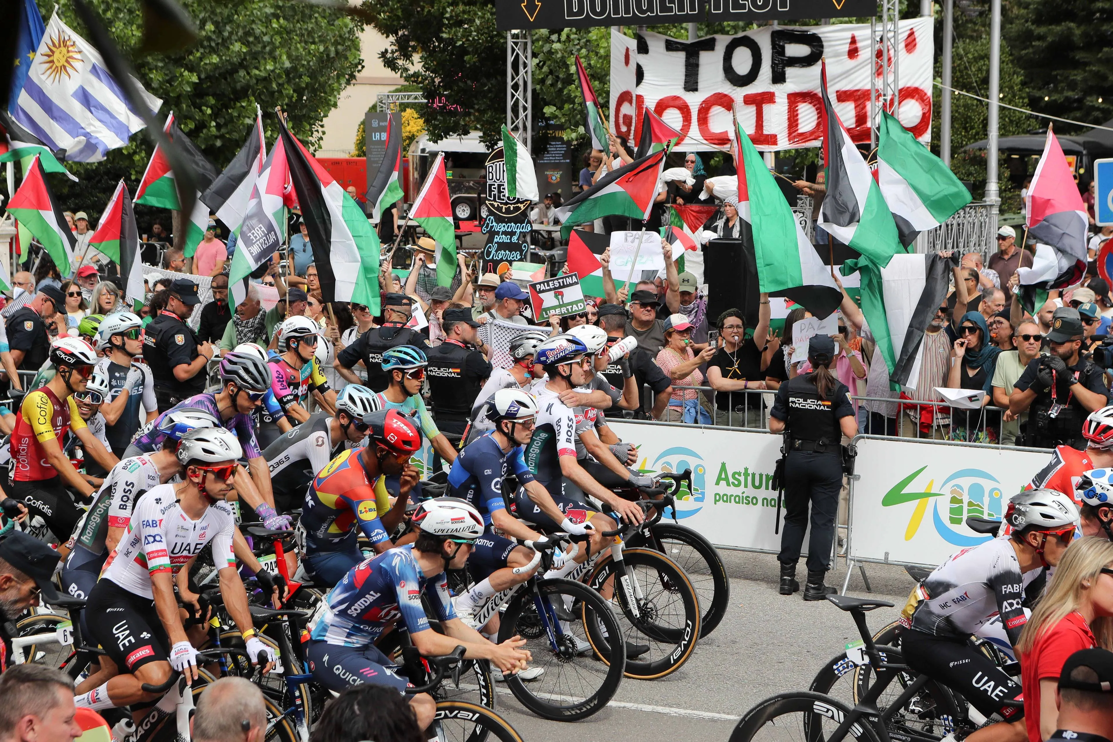 OFFICIAL: Vuelta a Espana cuts down time-trial to a mere 12 kilometers in fear of protestor effects