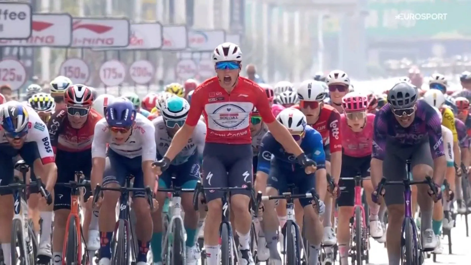 Resultados da 4ª etapa da Volta a Guangxi: Paul Magnier continua imbatível. Ivo Oliveira em 10º