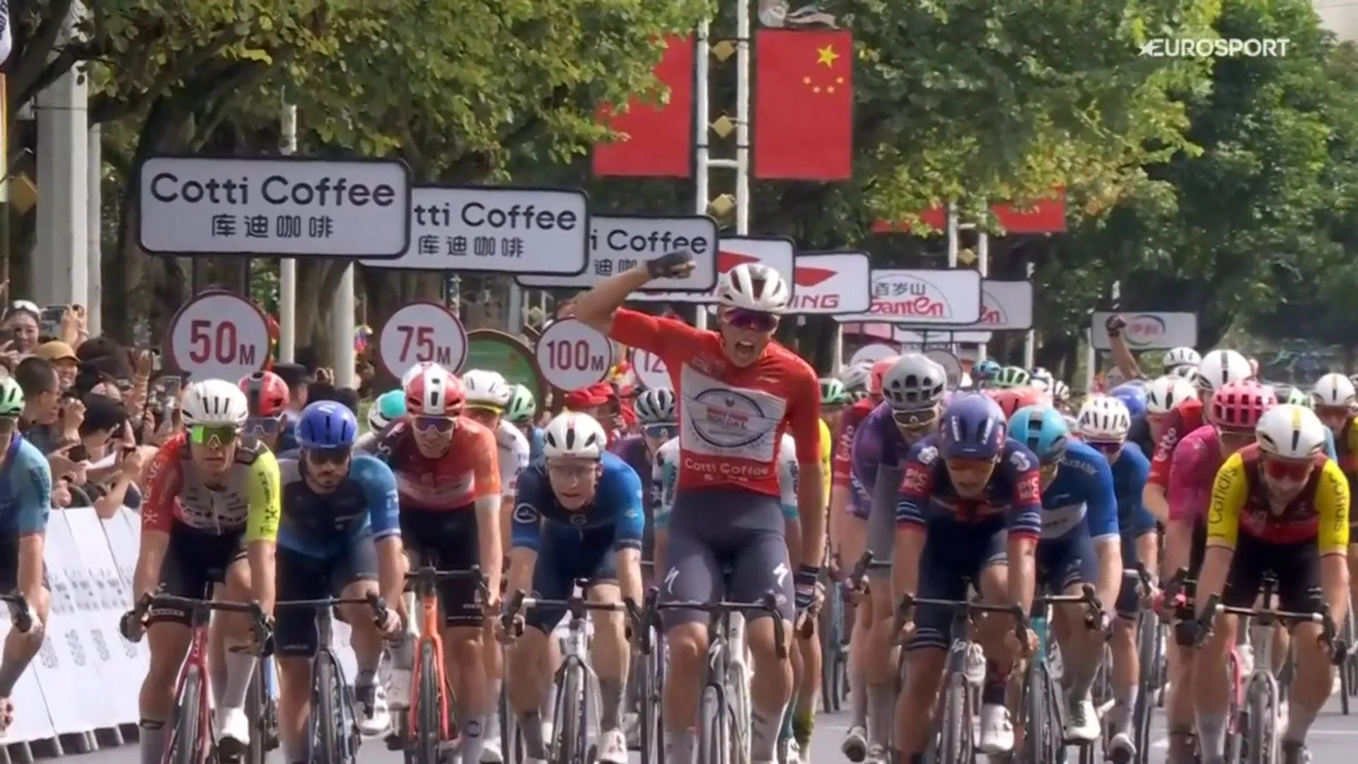 Resultados da etapa 2 da Volta a Guangxi: Paul Magnier continua invicto e vence ao sprint