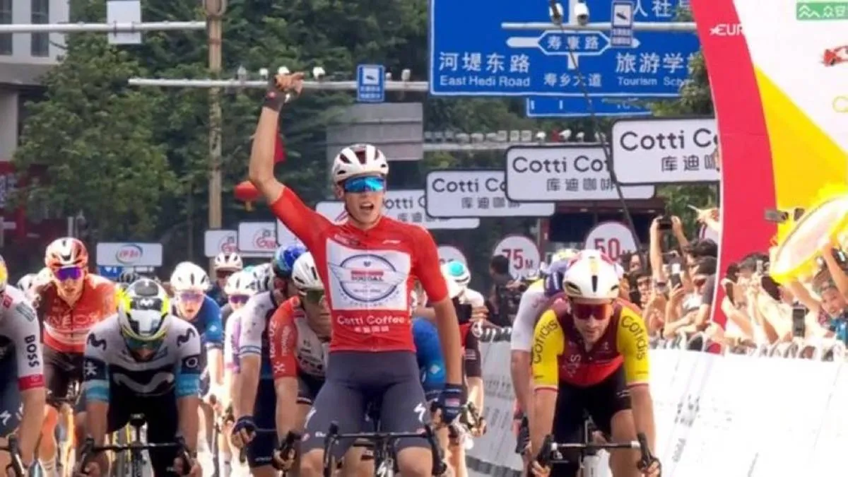 Results Tour of Guangxi stage 3 | Paul Magnier remains unbeatable and takes win number 17 of the season