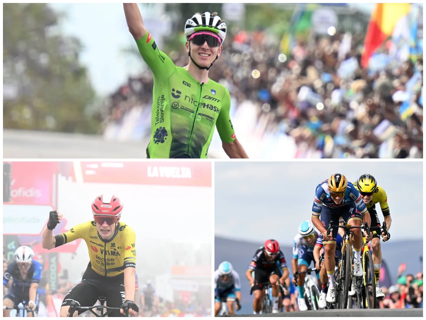 Tadej Pogacar fala sobre a calendarização dos Europeus, Vingegaard, Evenepoel e do percurso de domingo