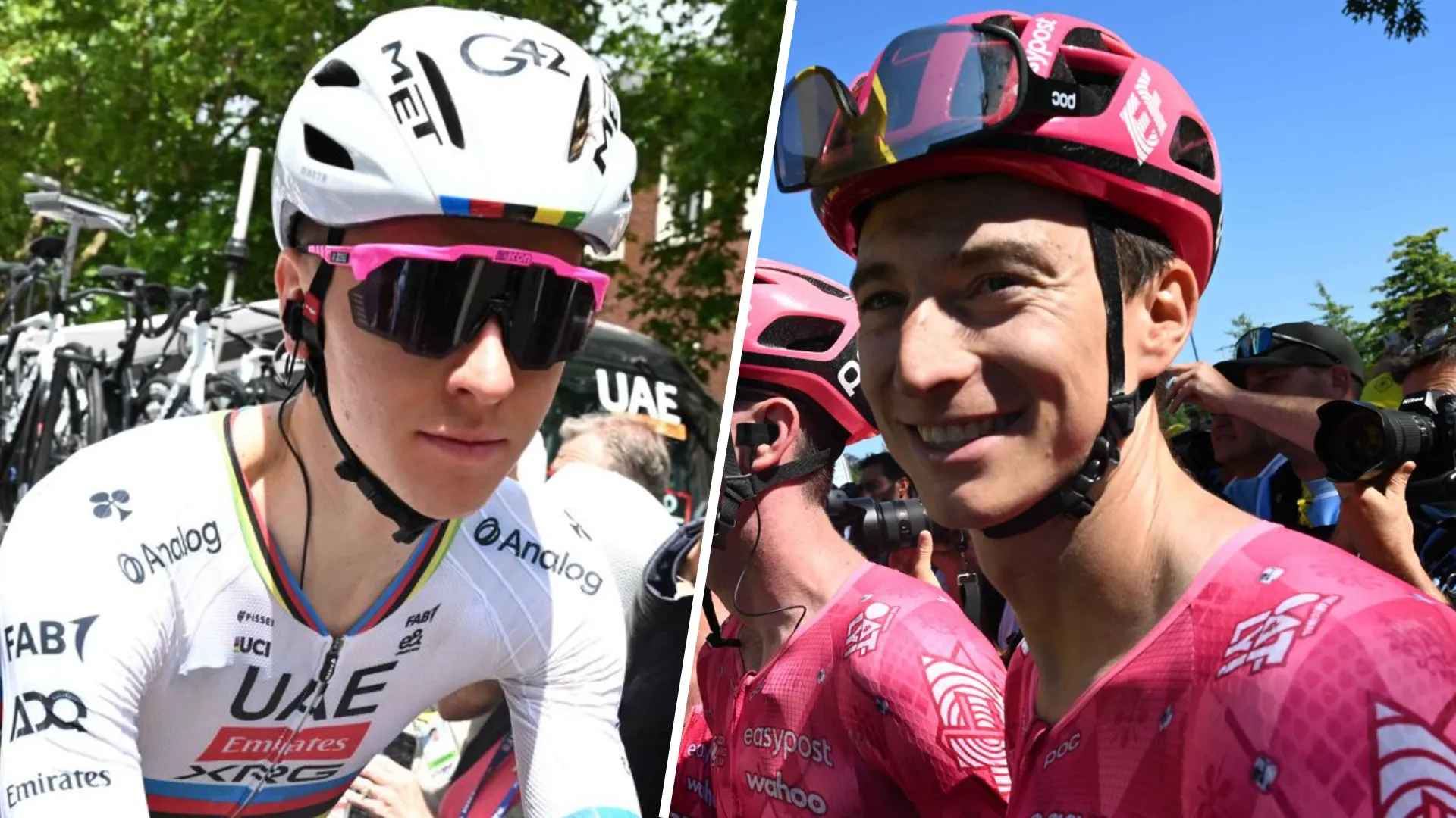 "Gostava de ter as pernas de Tadej Pogacar por apenas um dia" - Neilson Powless rendido ao esloveno, mas frisa que o pelotão não deve perder a esperança de o bater