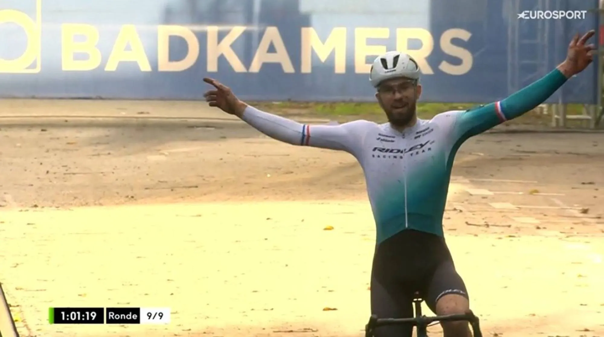 Resultados Rapencross Lokeren 2025 Masculino: Nieuwenhuis implacável, Nys vítima da lama e dos azares