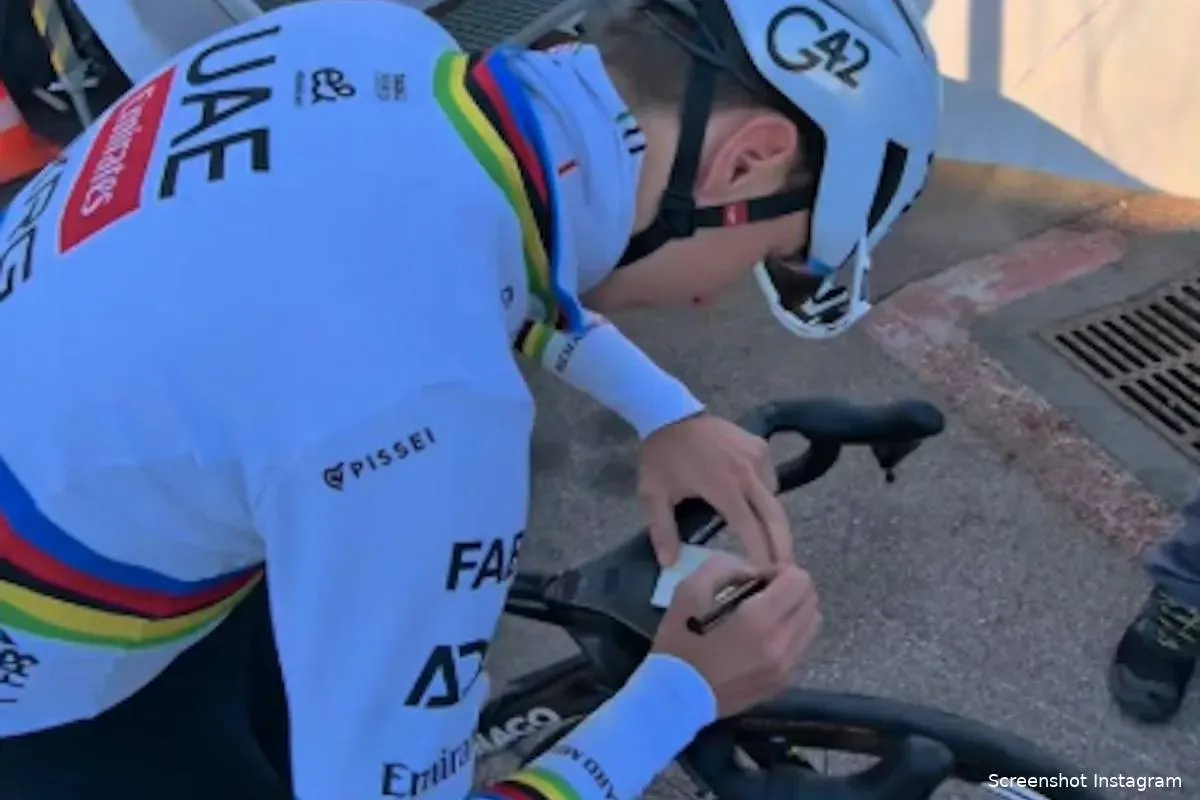 Leon Marchand, Eliud Kipchoge and now Tadej Pogacar! French triathlete completes dream tattoo hat-trick with help from cycling world champion