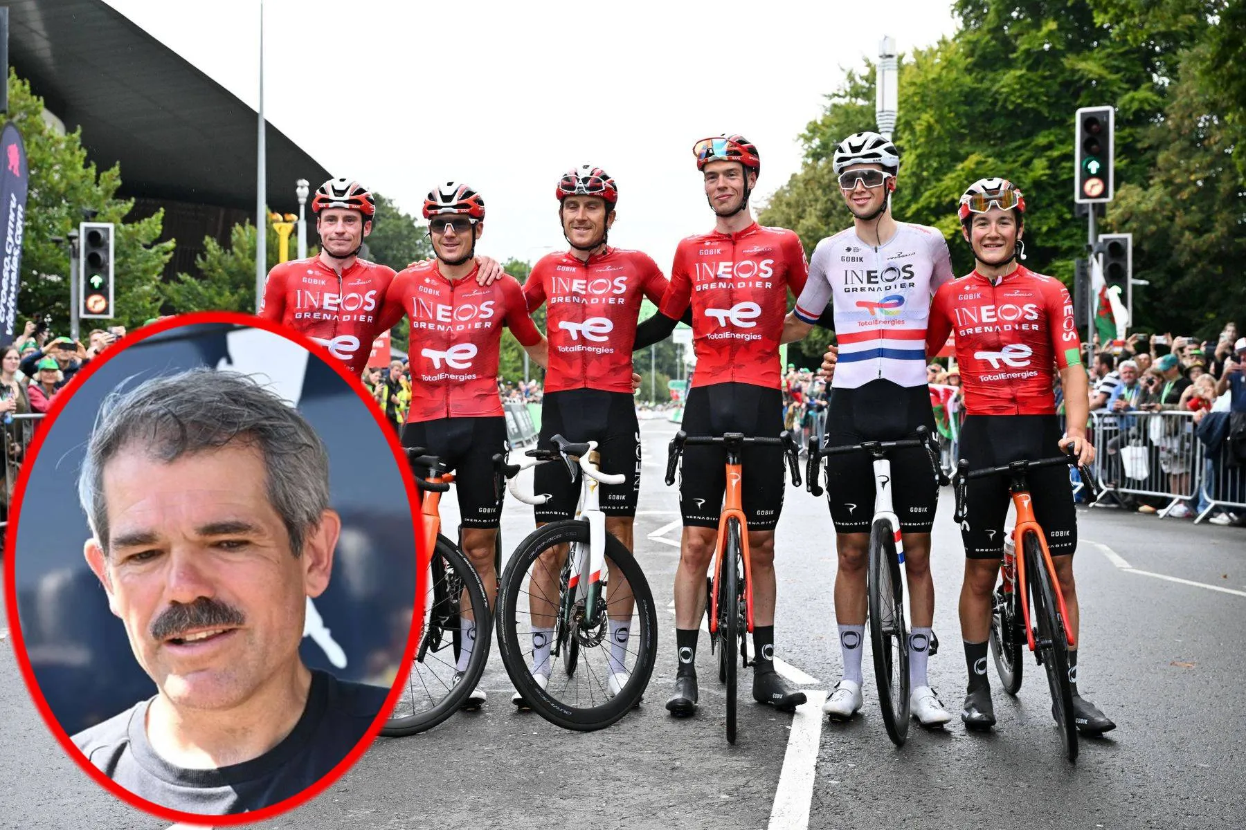 INEOS Grenadiers team and Red Bull - BORA - hansgrohe manager Ralph Denk