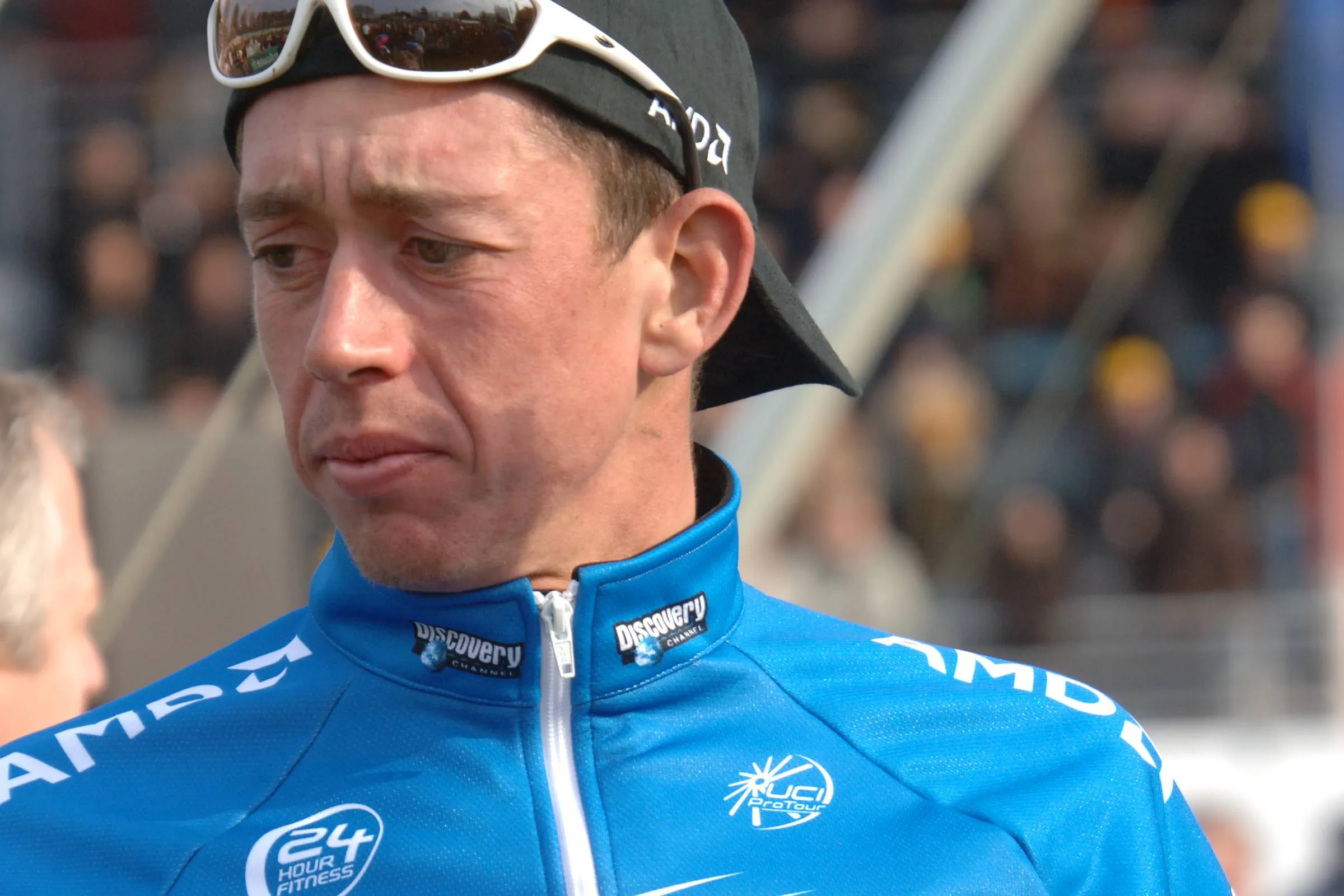 Leif Hoste during the 2006 Paris-Roubaix