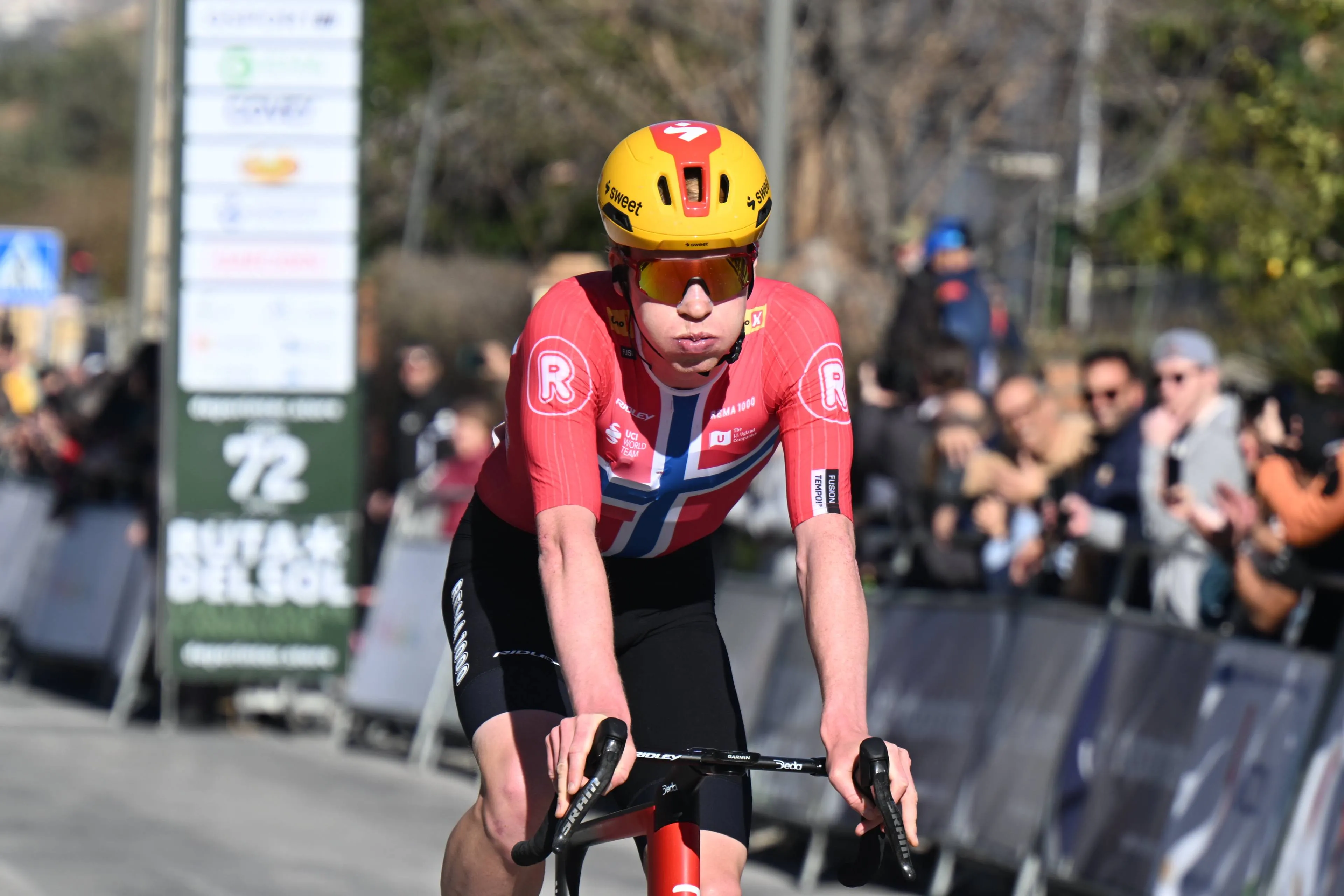 Andreas Leknessund at the 2026 Vuelta a Andalucia