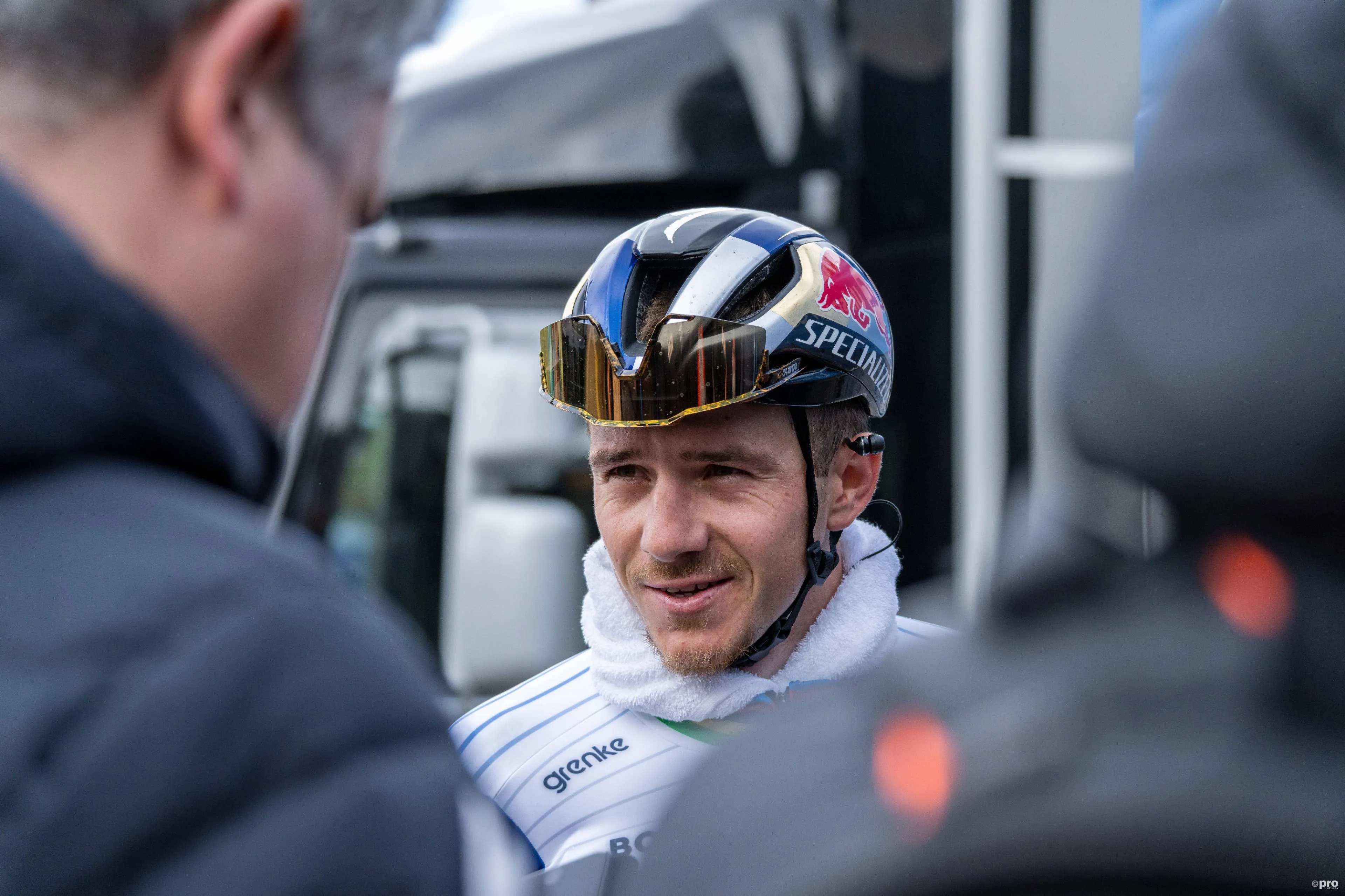 Remco Evenepoel winding down after winning one of the Challenge Mallorca races
