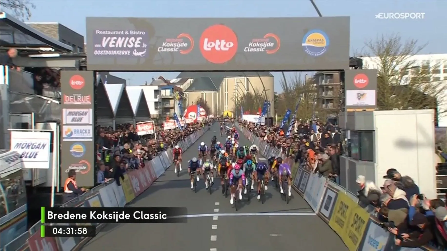 Dylan Groenwegen wins the 2026 Bredene Koksijde Classic