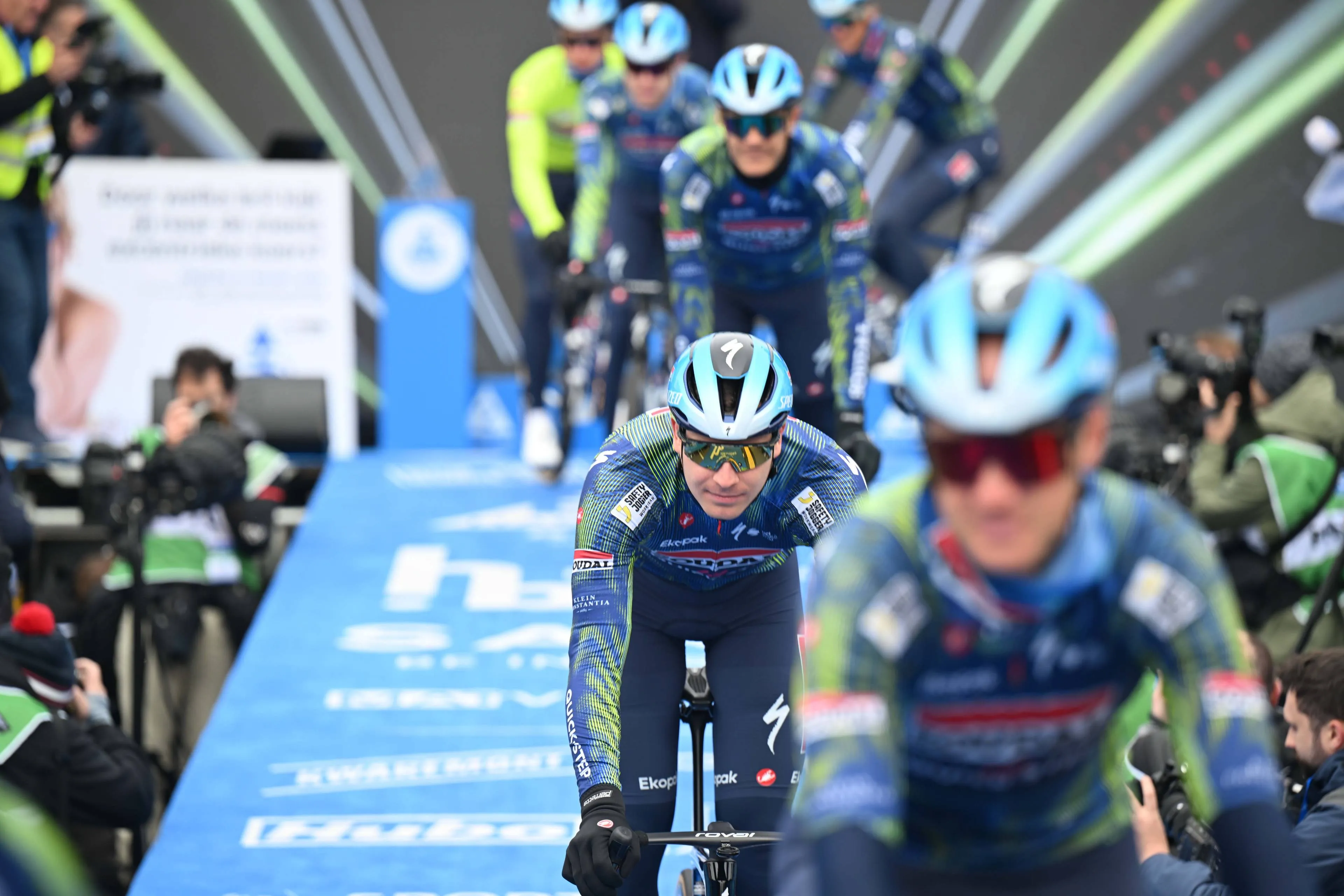 Soudal - Quick-Step during the 2026 E3 Saxo Classic