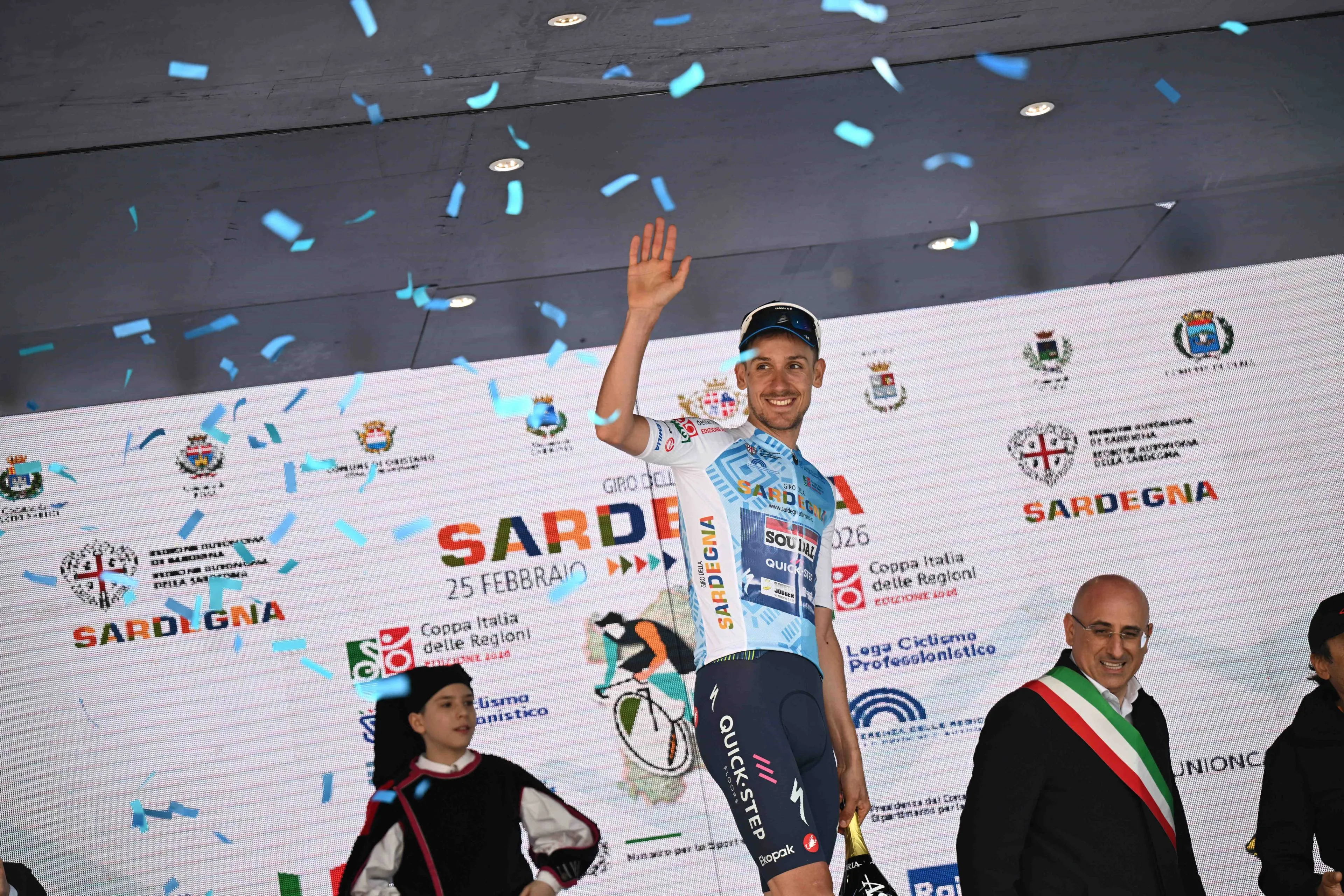 Filippo Zana at the 2026 Giro di Sardegna