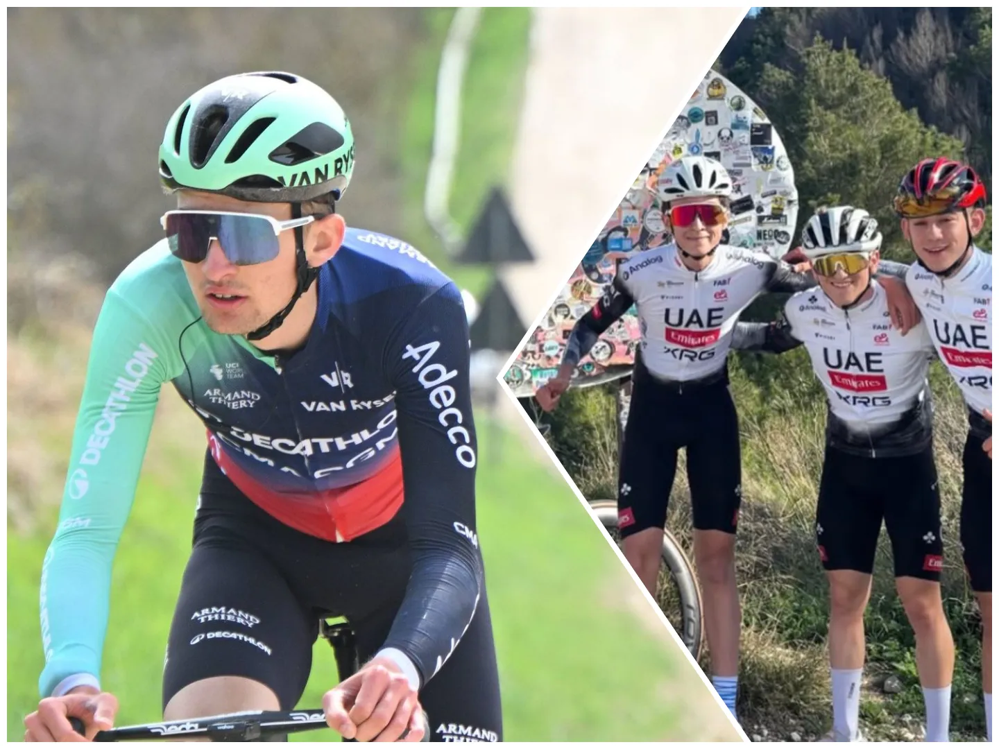 Não é só Paul Seixas: a UAE Team Emirates -XRG já está a sondar também o seu irmão mais novo