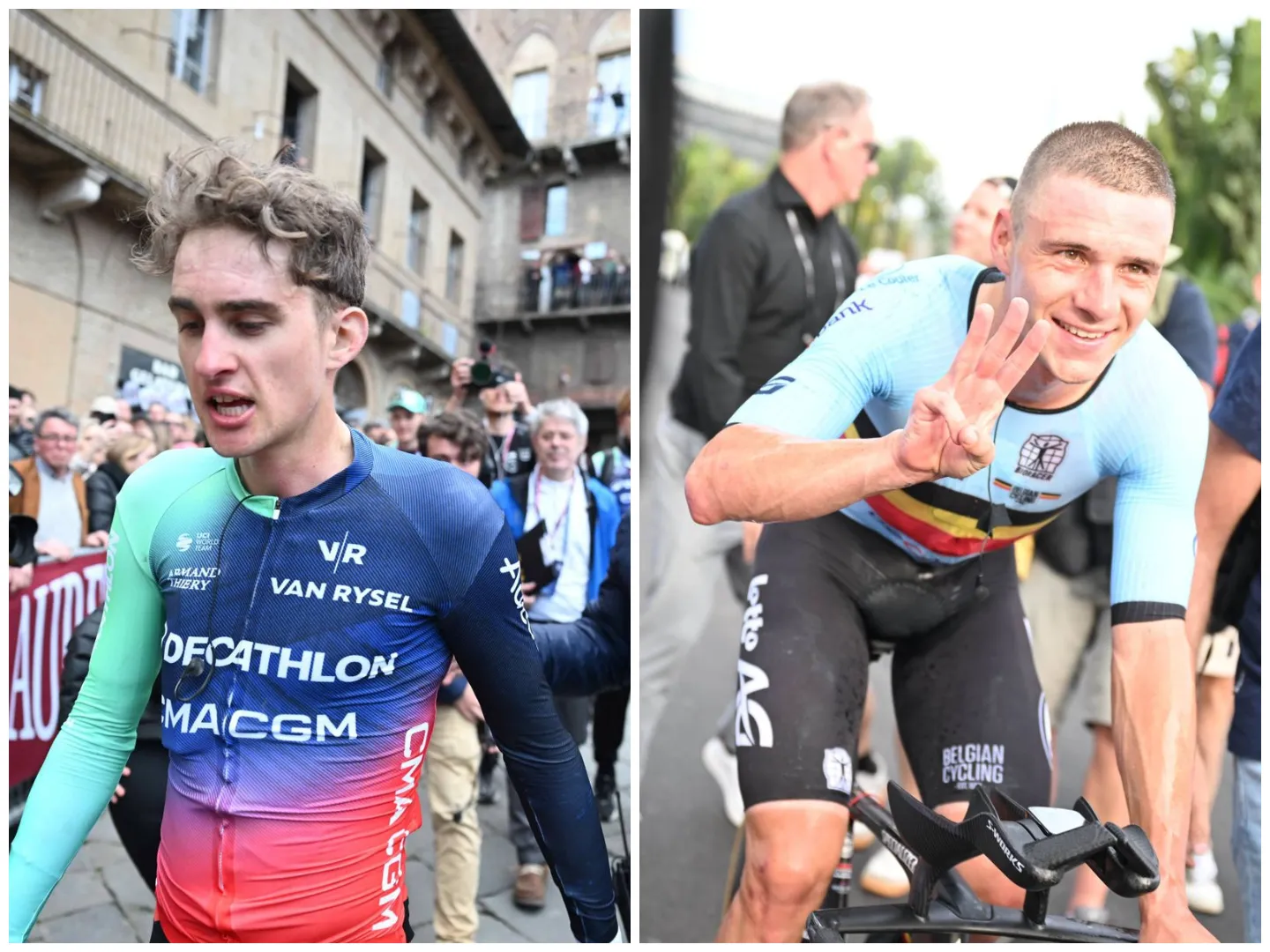 Remco Evenepoel and Paul Seixas are two of the most talented pro cyclists ever at the age of 19