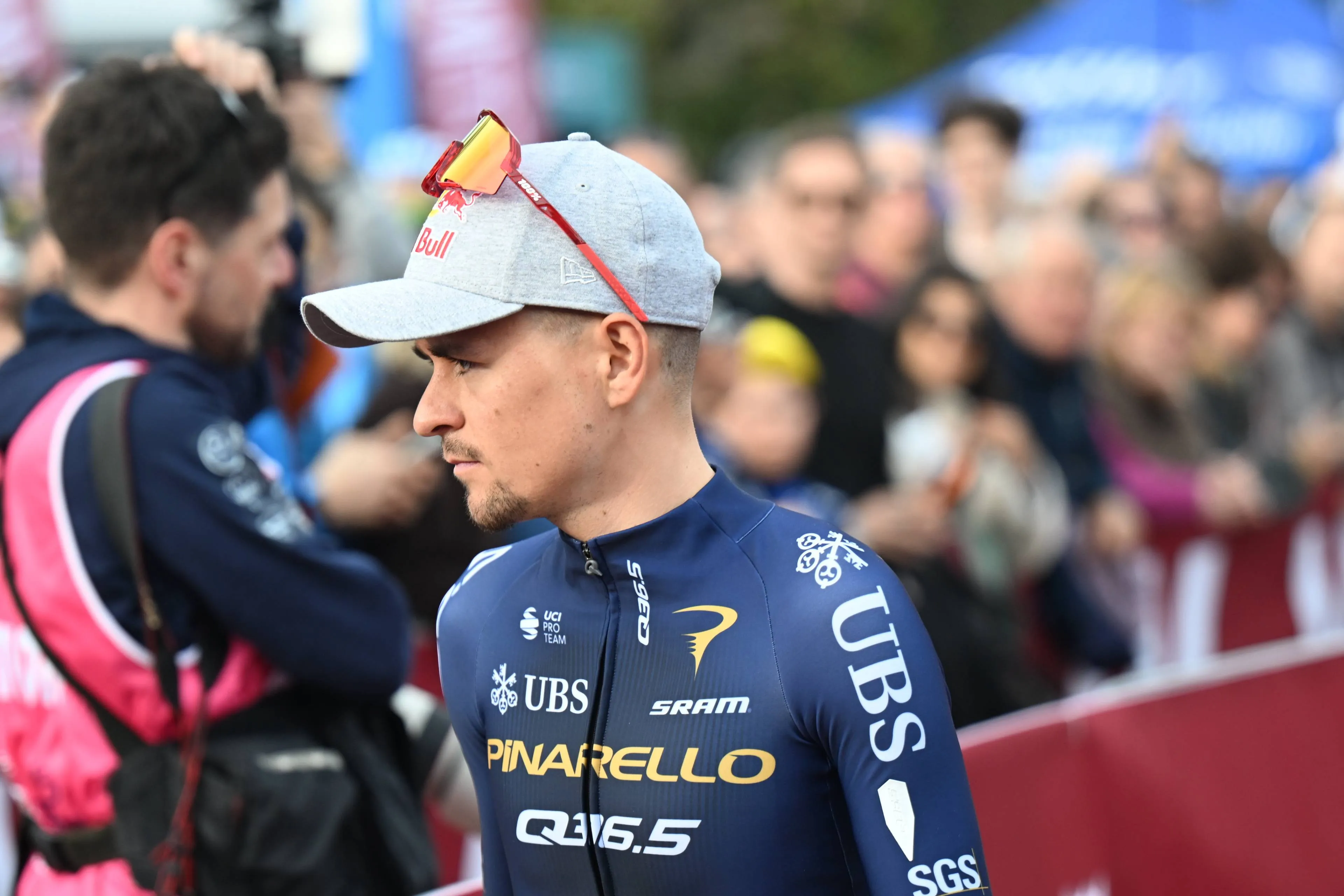 Tom Pidcock ahead of Strade Bianche 2026