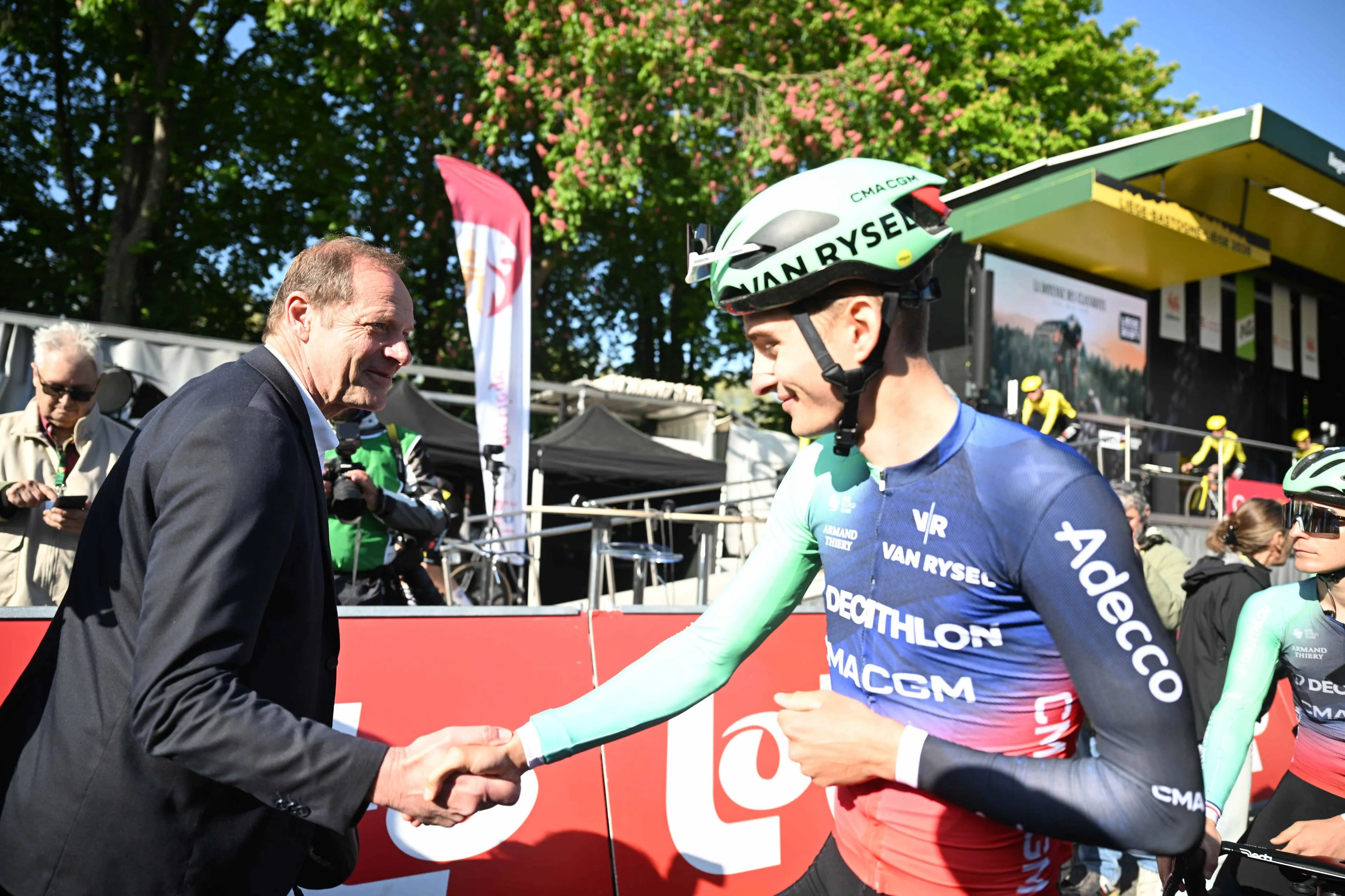 Paul Seixas at the 2026 Liège-Bastogne-Liège