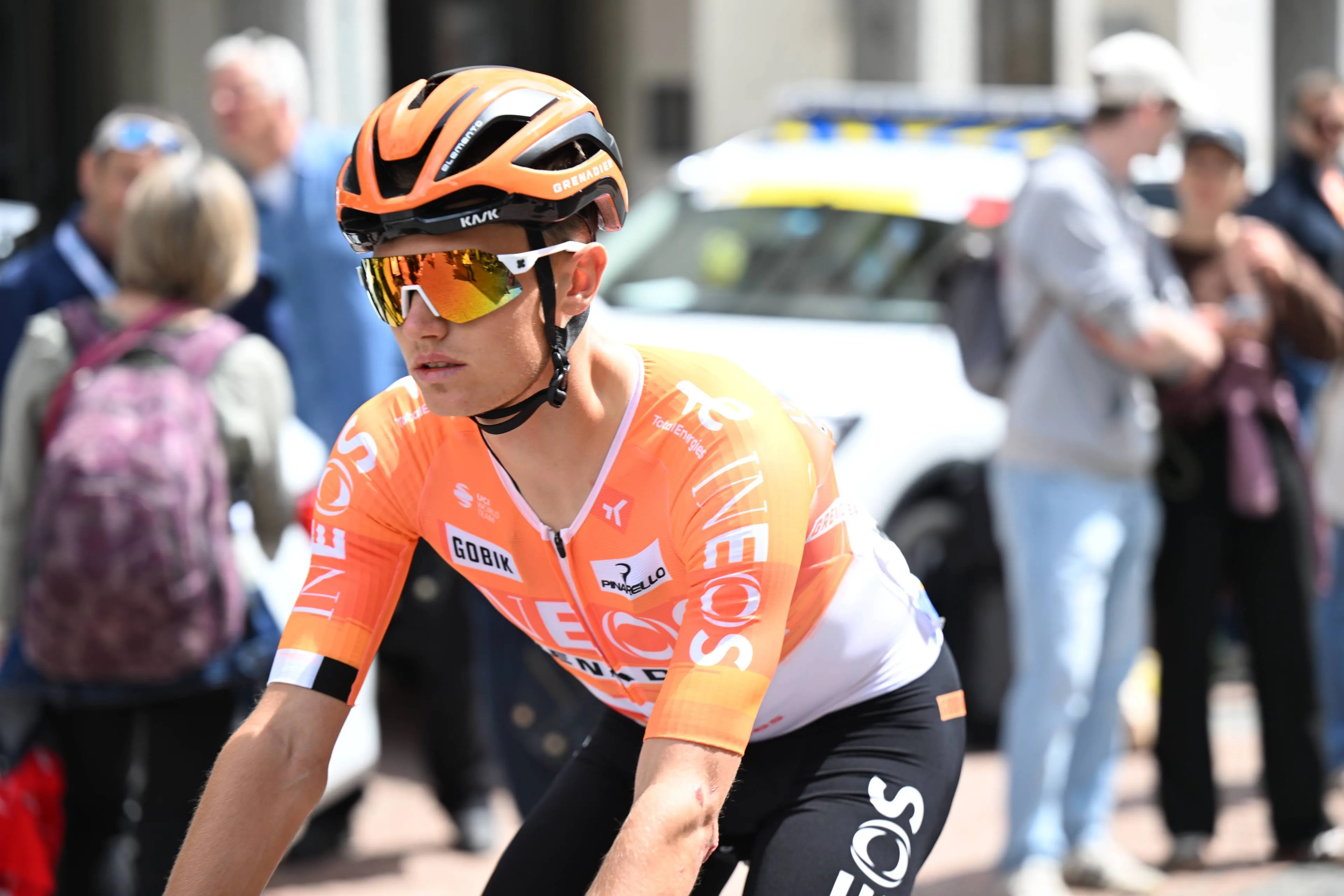 Oscar Onley at the Tour de Romandie