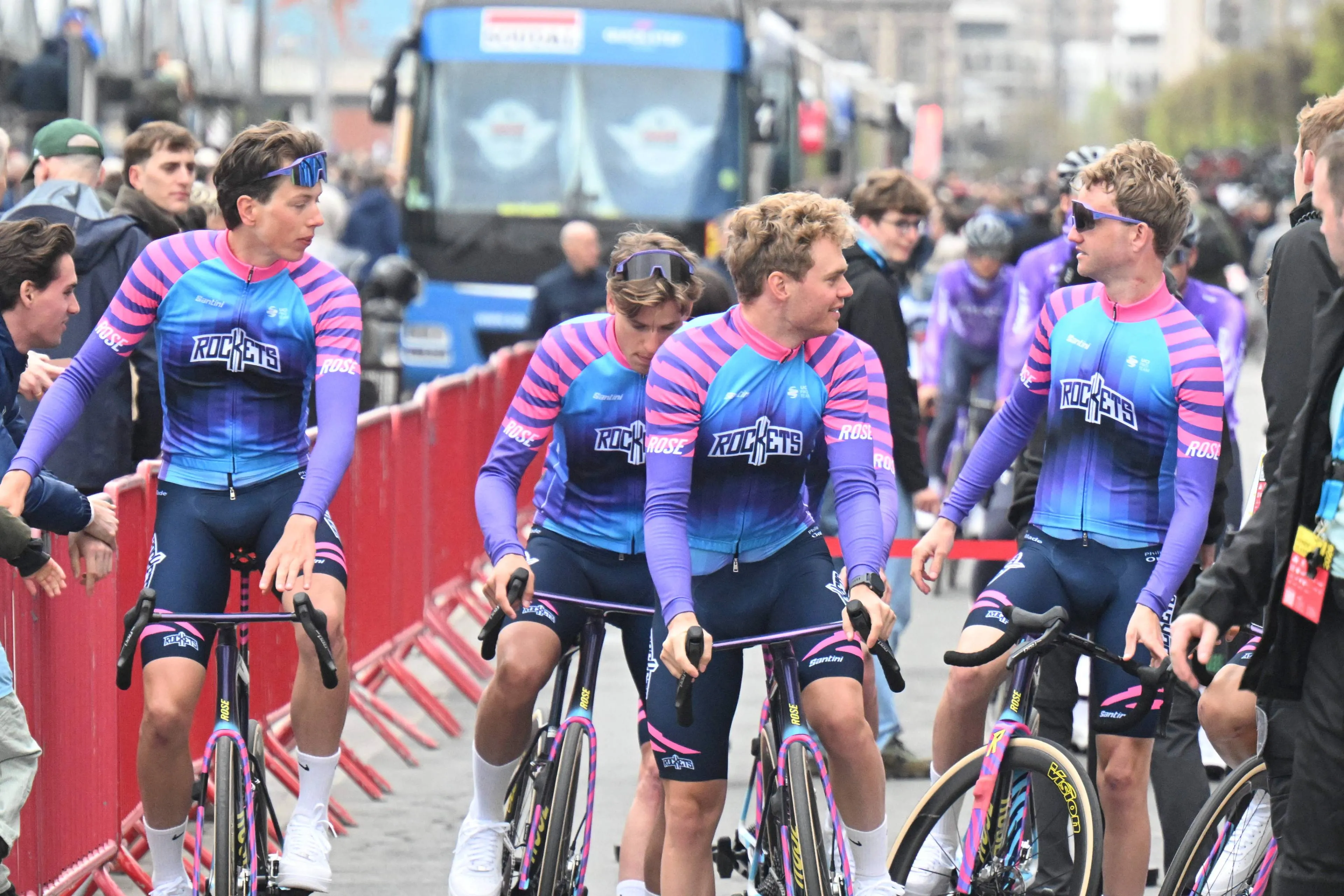 Unibet Rose Rockets at the 2026 Tour of Flanders