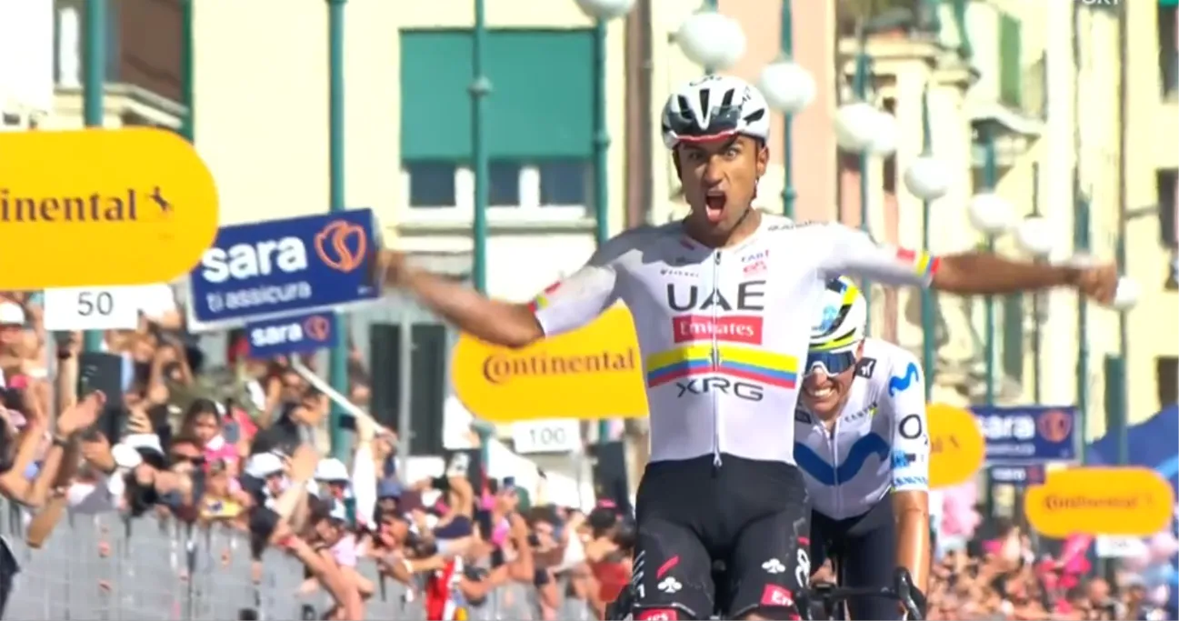 Results Giro d'Italia stage 11 - Win number THREE for Jhonatan Narváez, the Giro's breakaway king