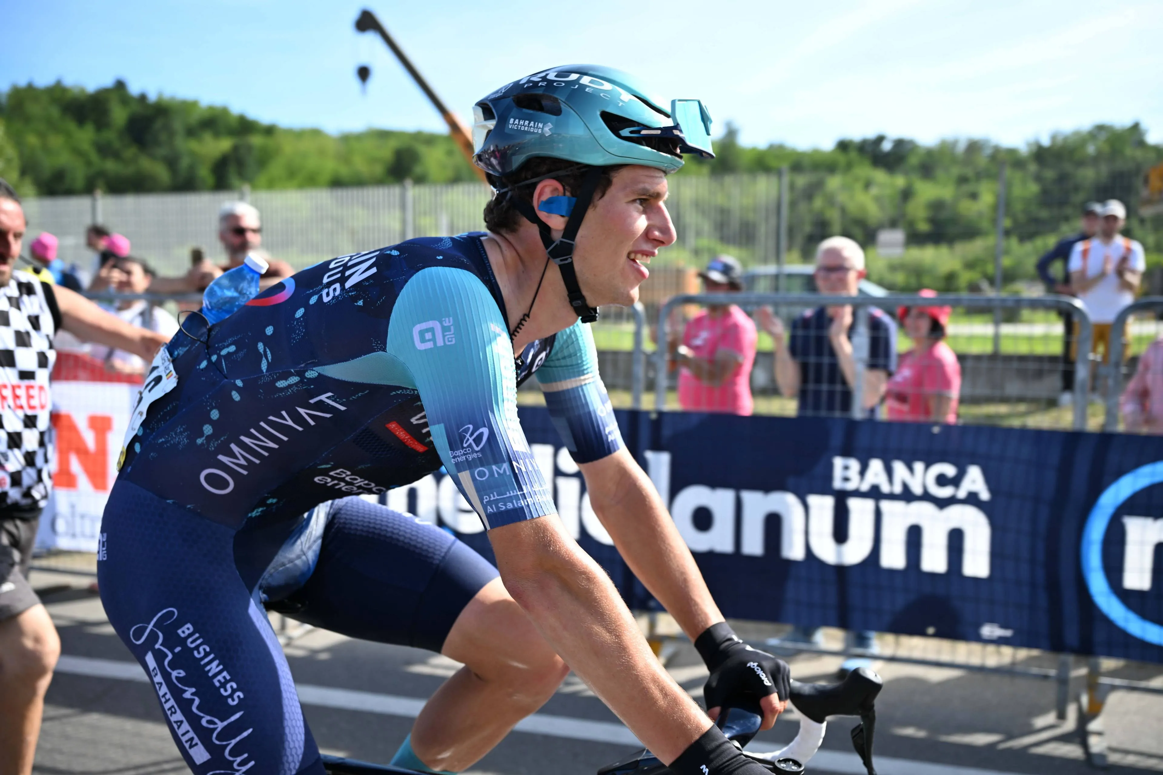 Alec Segaert at the 2026 Giro d'Italia