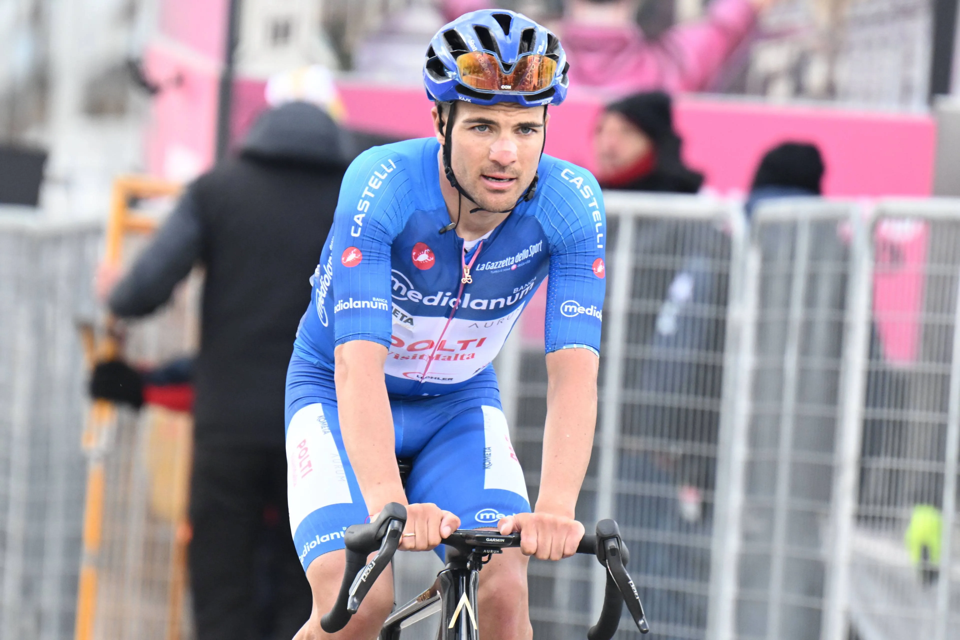 Diego Pablo Sevilla during the 2026 Giro d'Italia