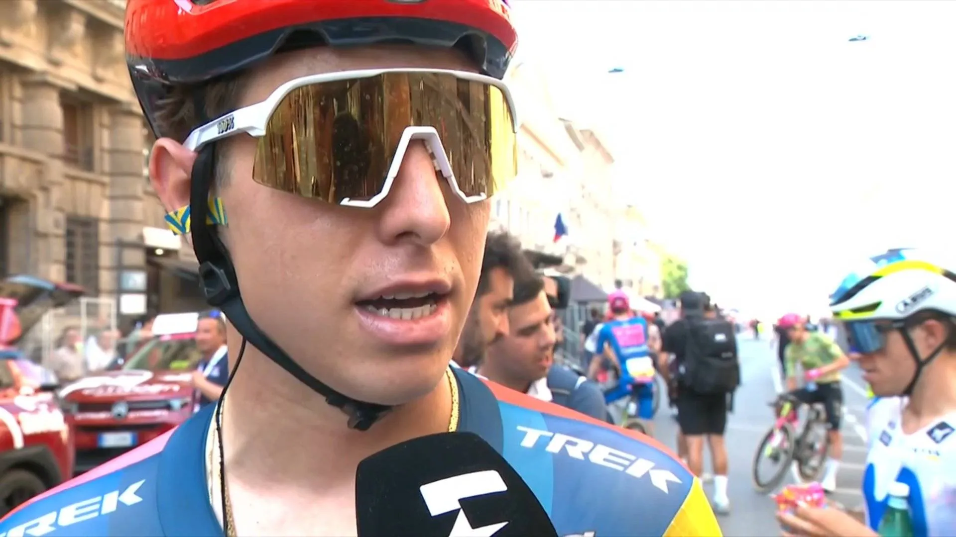 "Motorbikes took it away" - Giro peloton erupts as motorpacing accusations dominate stage 15 sprint upset