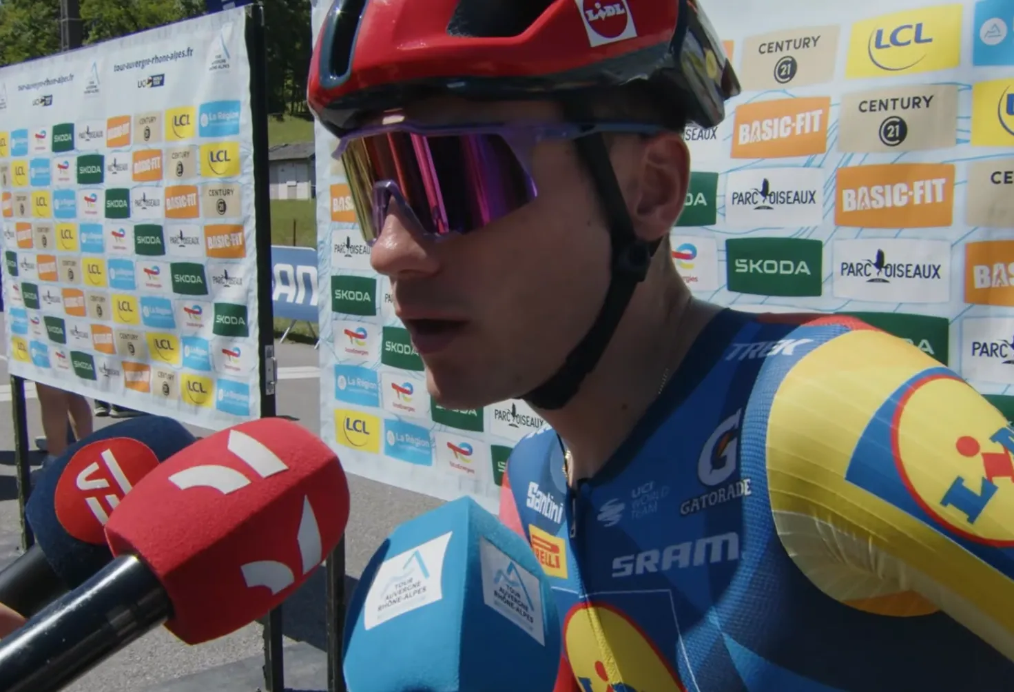"The first three, four minutes put me under pressure" - Juan Ayuso on his shape at Tour Auvergne Rhône-Alpes ahead of mountain battle