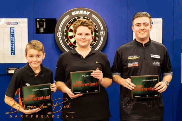 Withaar, De Jong en Van Bijnen winnen Winmau NDB Open Rivierenland