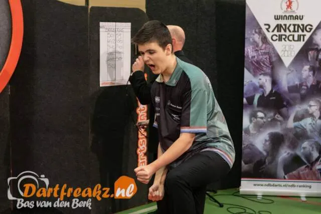 Development Tour 7  gewonnen door de Pool Sebastian Bialecki, Van den Bergh laatste 8