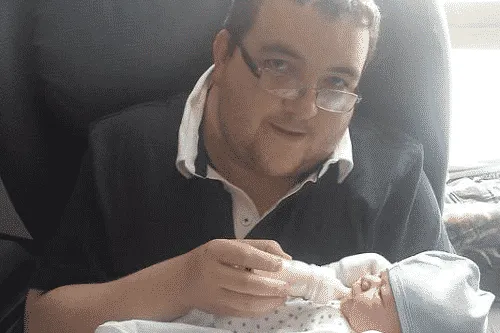 Stephen Bunting is vandaag de trotse vader geworden van zoon Toby