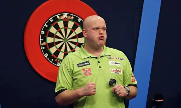 Dutch Darts Championship kwartfinale: Van Gerwen stoot door, Noppert komt net tekort