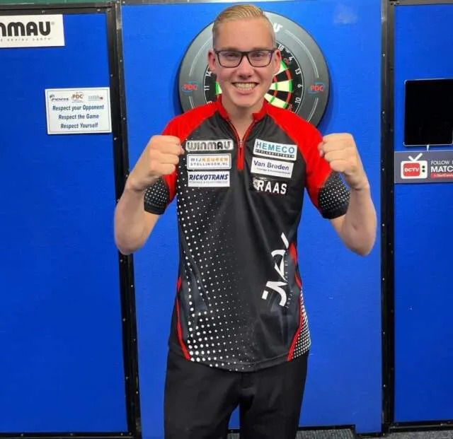 Jurjen van der Velden beste Nederlander met finale plaats tijdens negende PDC Development Tour