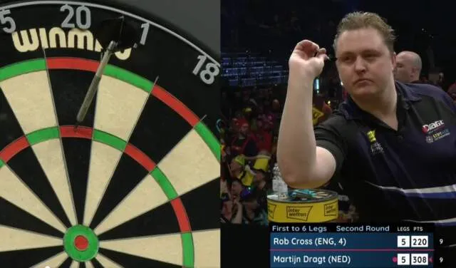 VIDEO: Nederlandse nieuwkomer verslaat Rob Cross en Ricky Evans