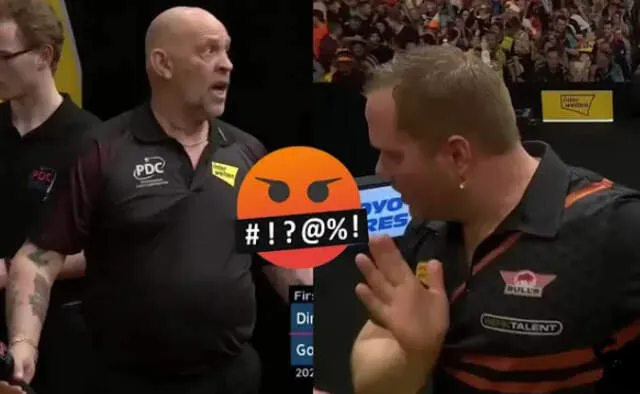Beelden voorval tussen Dirk van Duijvenbode en Russ Bray