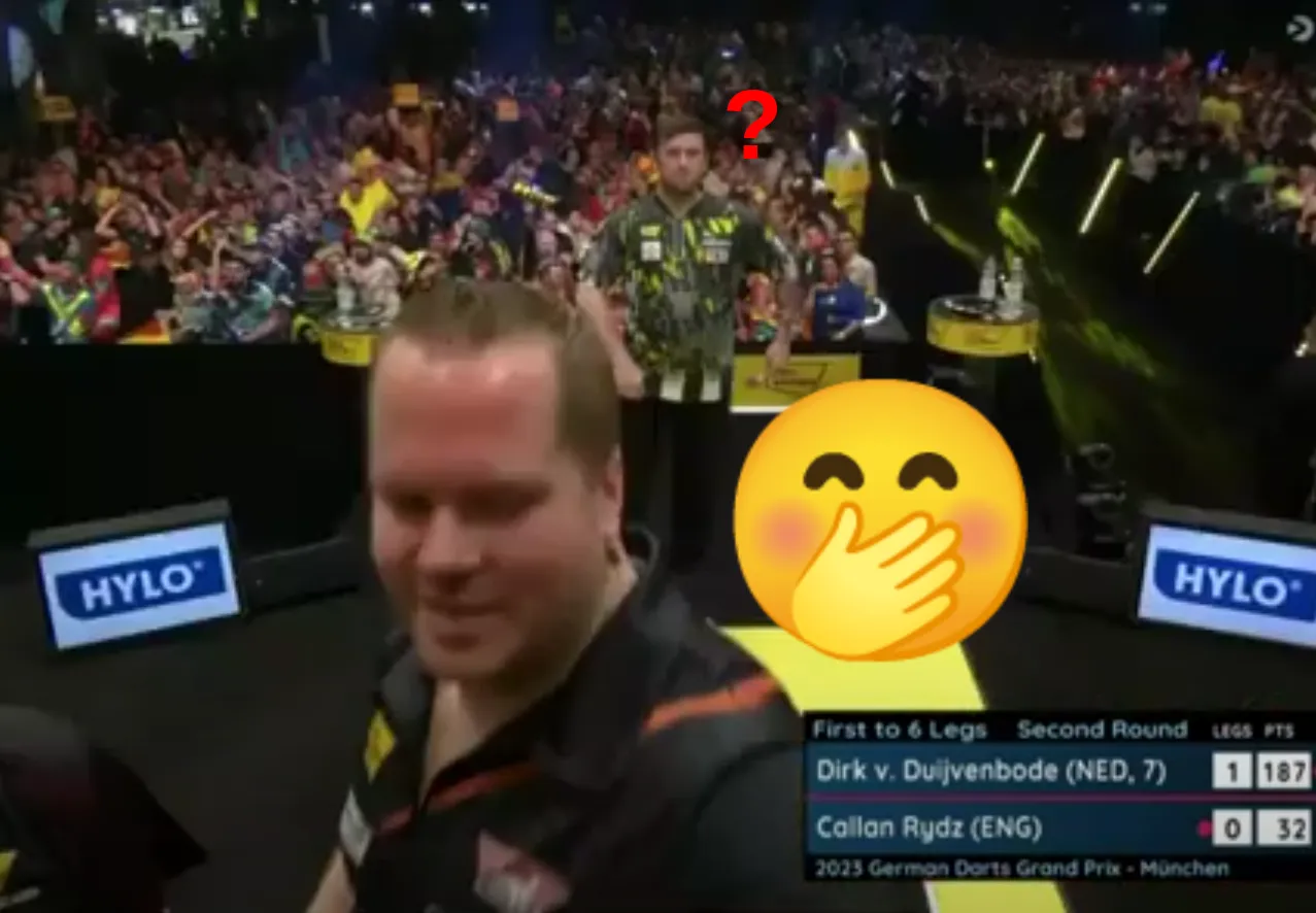 VIDEO: Van Duijvenbode wint op magische wijze vanaf 187 met tegenstander op dubbel 16