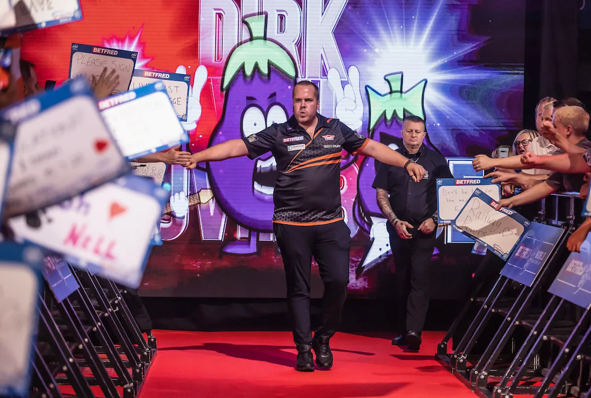 VIDEO samenvatting van de vijfde dag World Matchplay waar Van Duijvenbode één wedstrijdpijl miste