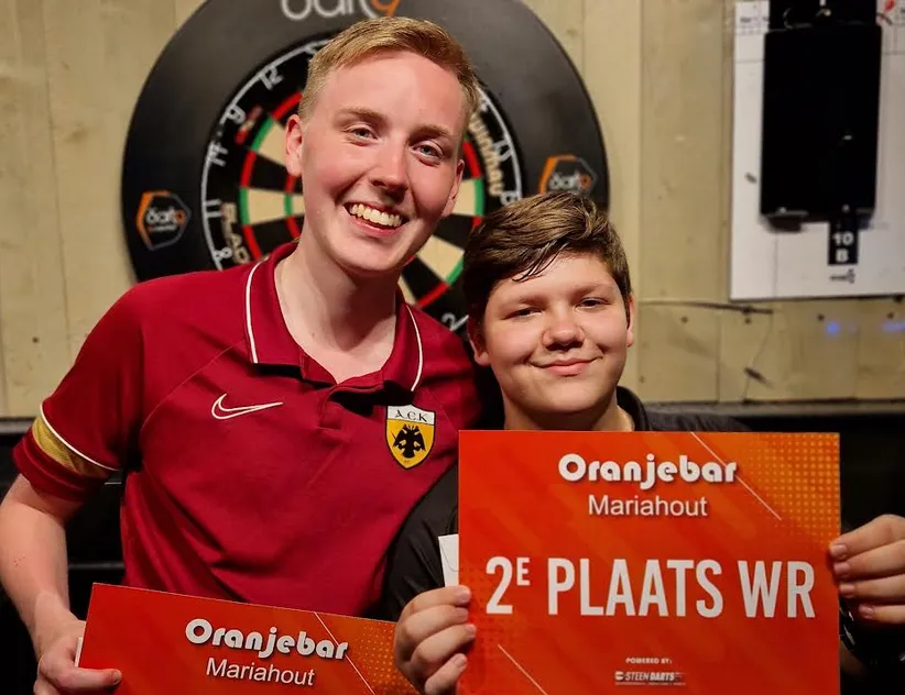 Titel Oranjebar Zomer 2023 Open Darttoernooi gaat naar Owen Roelofs