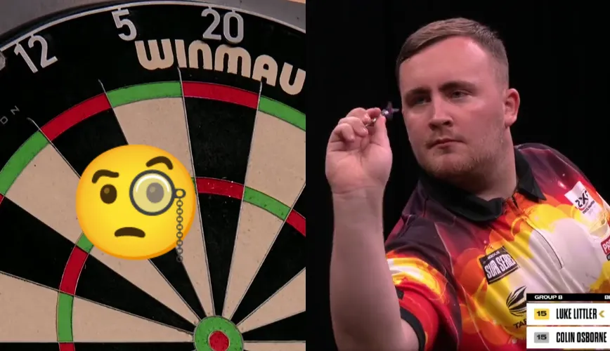 VIDEO: Luke Littler gooit 111-finish op manier die verboden zou moeten worden