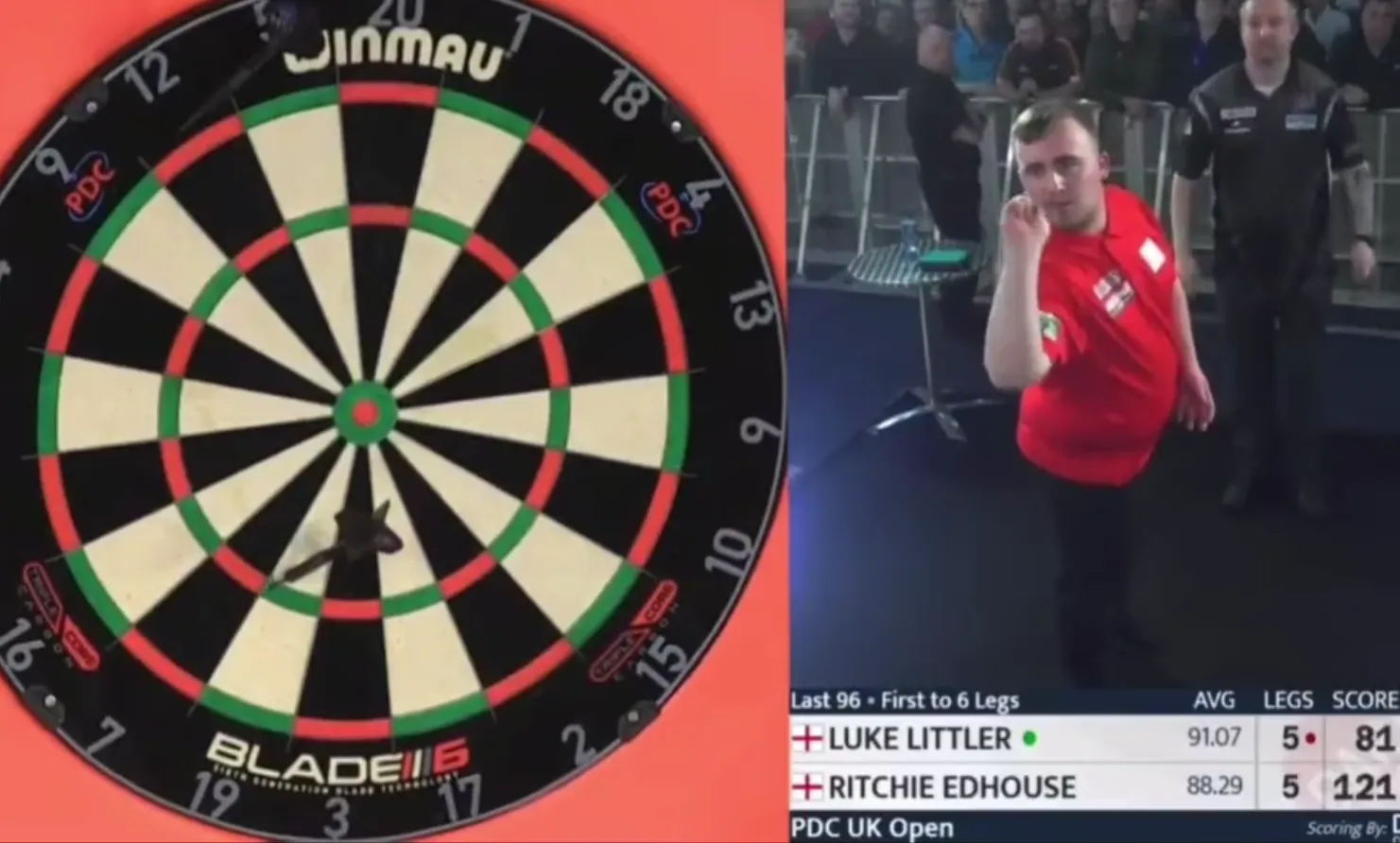 VIDEO: 16-jarige Luke Littler brult nog harder dan Michael van Gerwen of Gerwyn Price